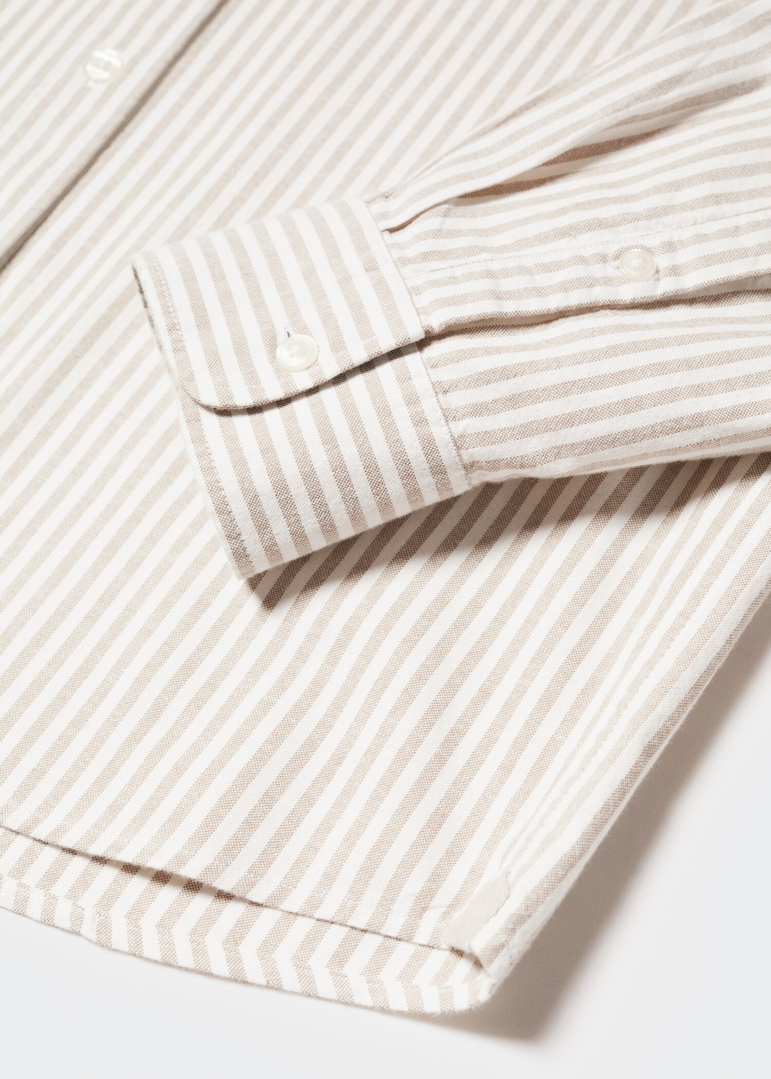 Camisa regular fit algodón rayas - Detalle del artículo 8