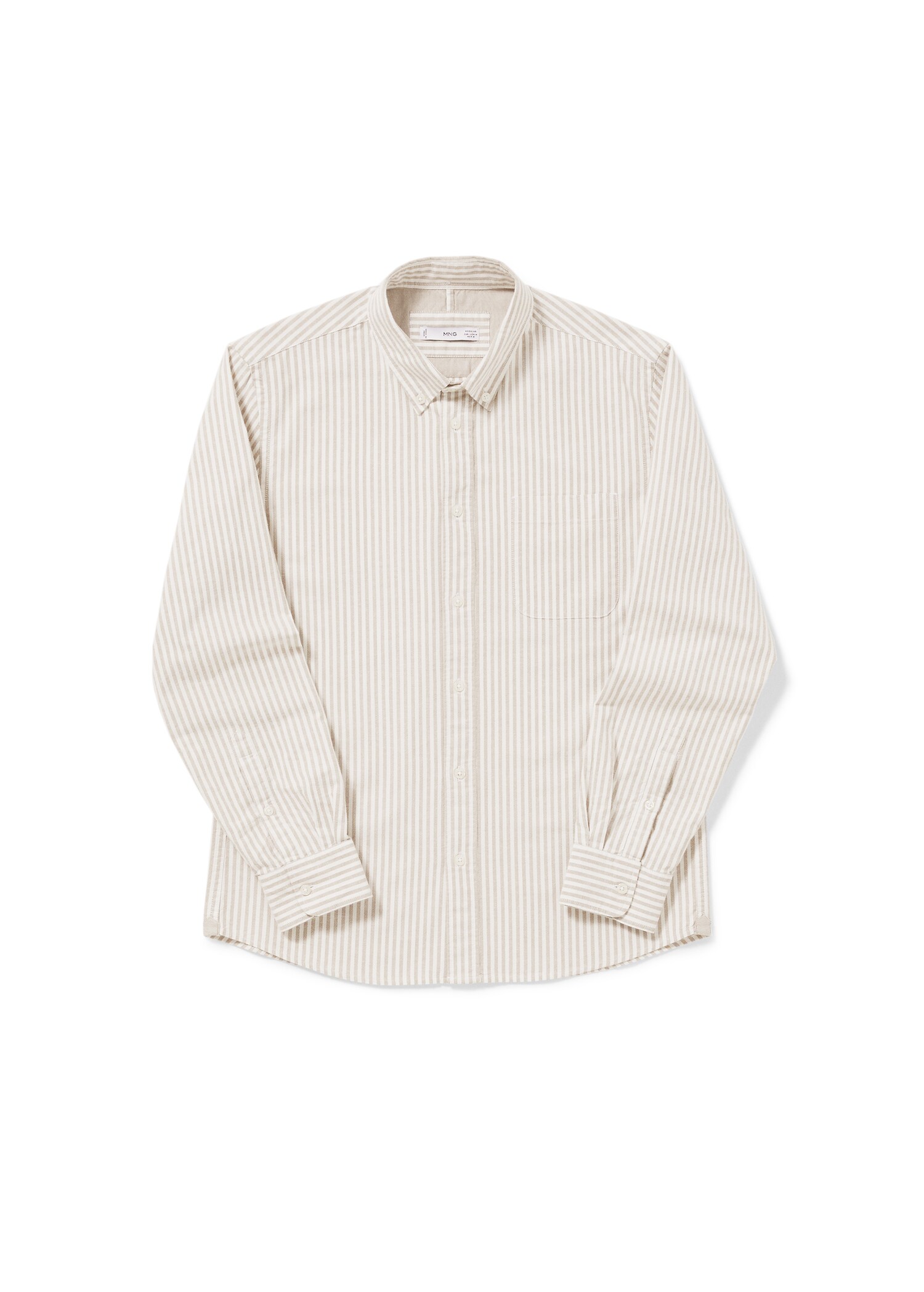 Regular-fit cotton striped shirt - Details of the article 9