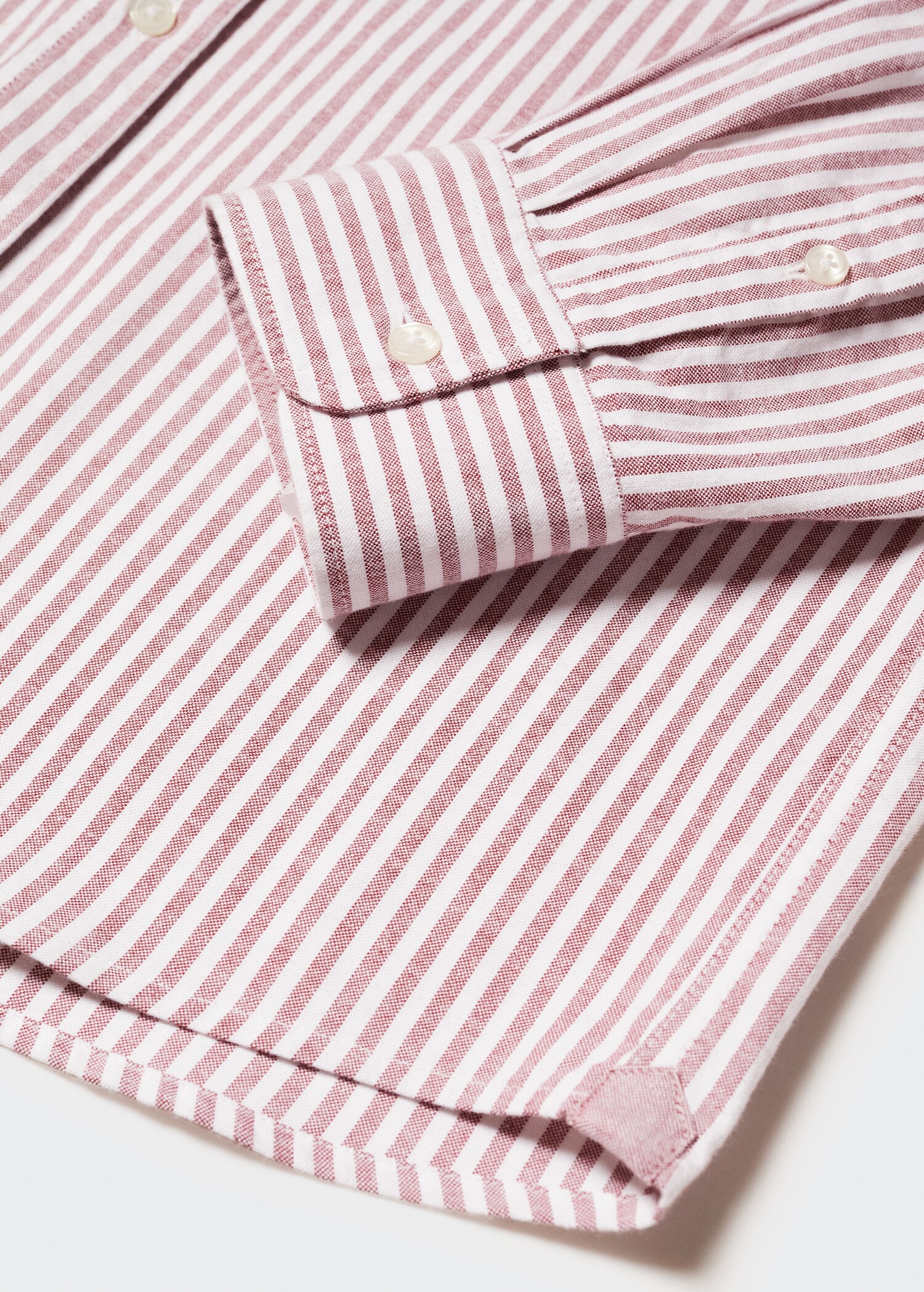 Regular-fit cotton striped shirt - Details of the article 8