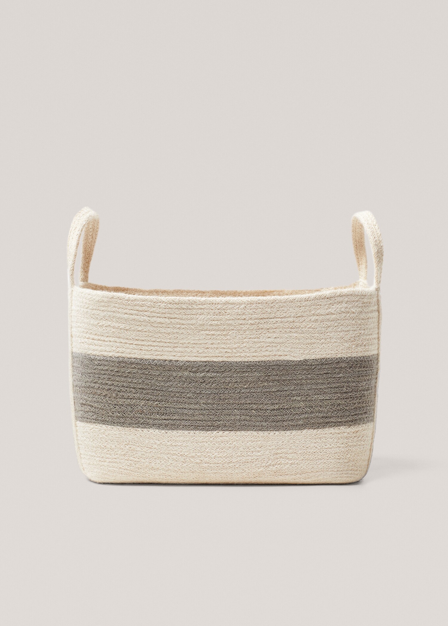 Jute basket with handles 35x25cm - Article without model
