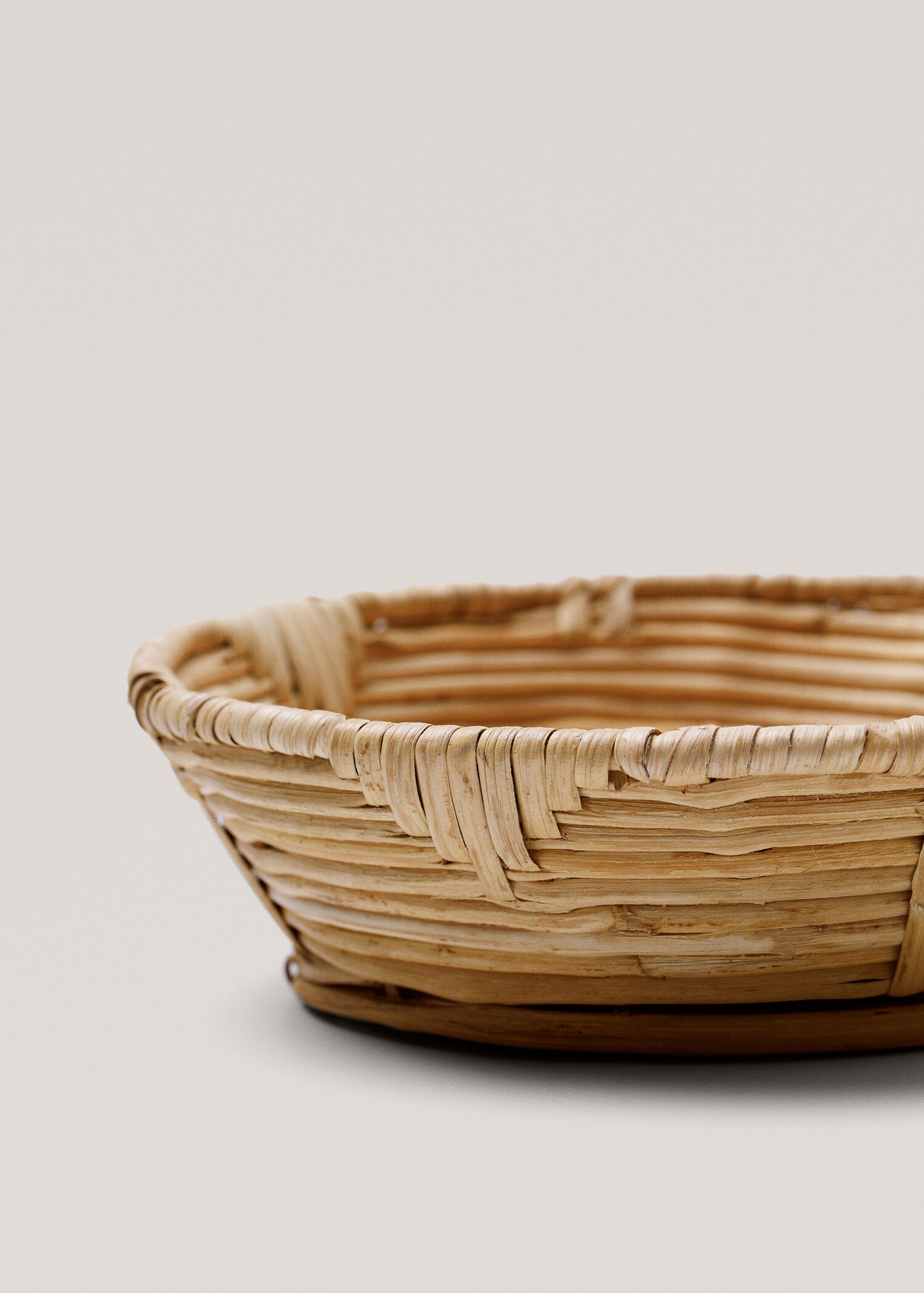 Rattan-Korb 20 x 06 x 14 cm - Detail des Artikels 2