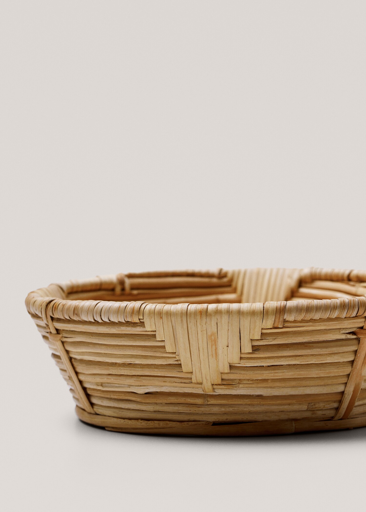 Rattan-Korb 25 x 08 x 19 cm - Detail des Artikels 2