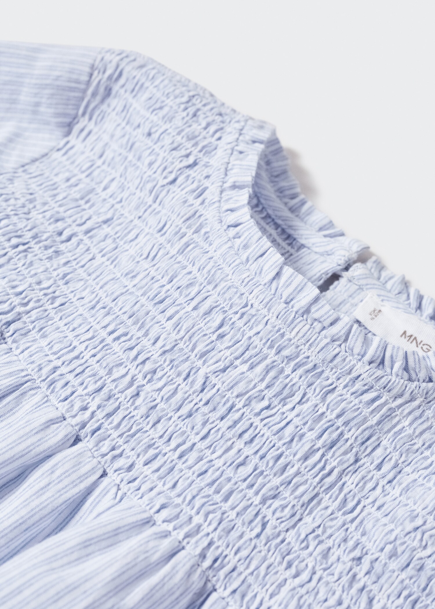 Gathered details cotton blouse - Details of the article 8
