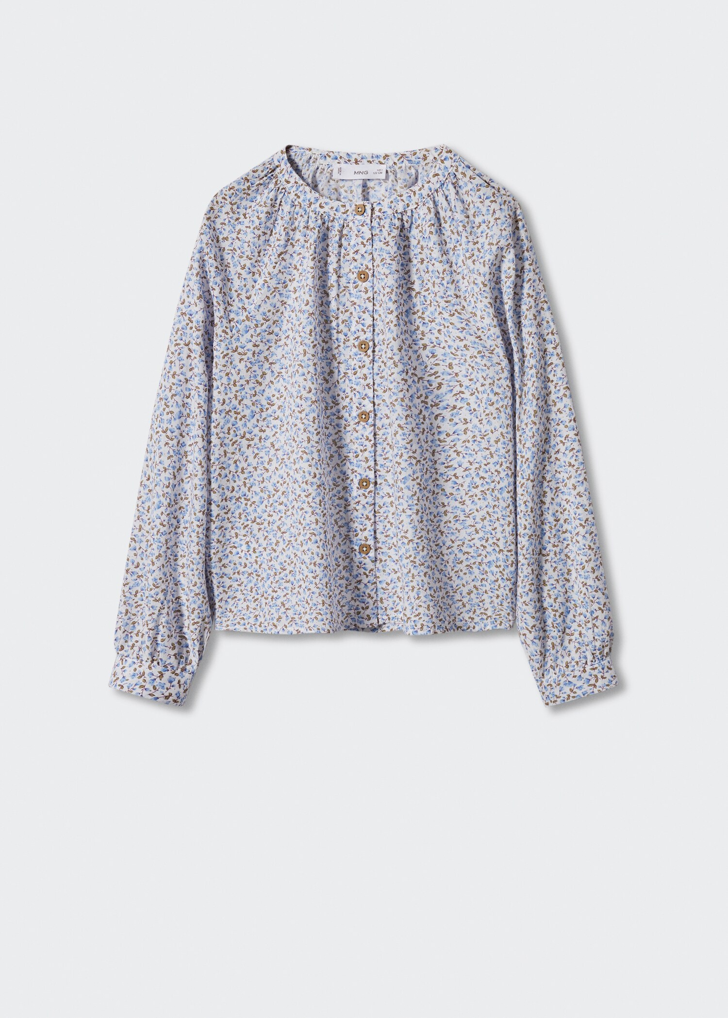 Blouse met bloemetjesprint - Artikel zonder model