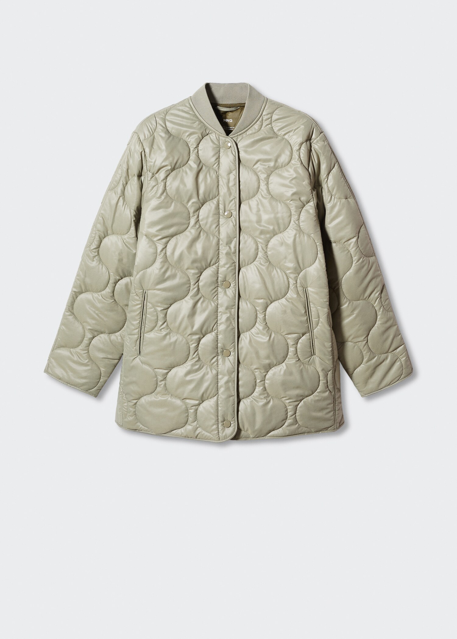 Lightweight quilted anorak - Article without model