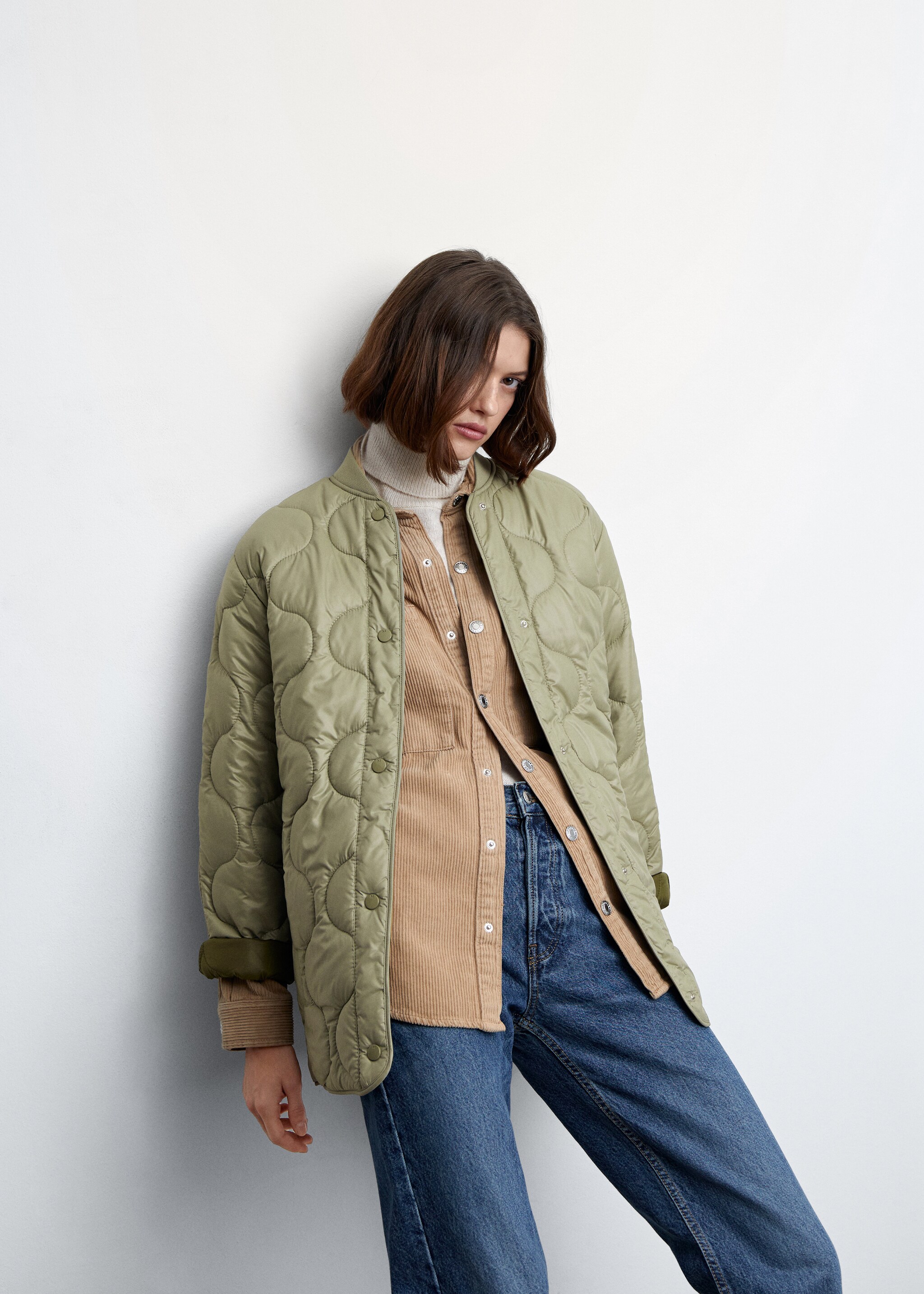 Lightweight quilted anorak - Details of the article 2