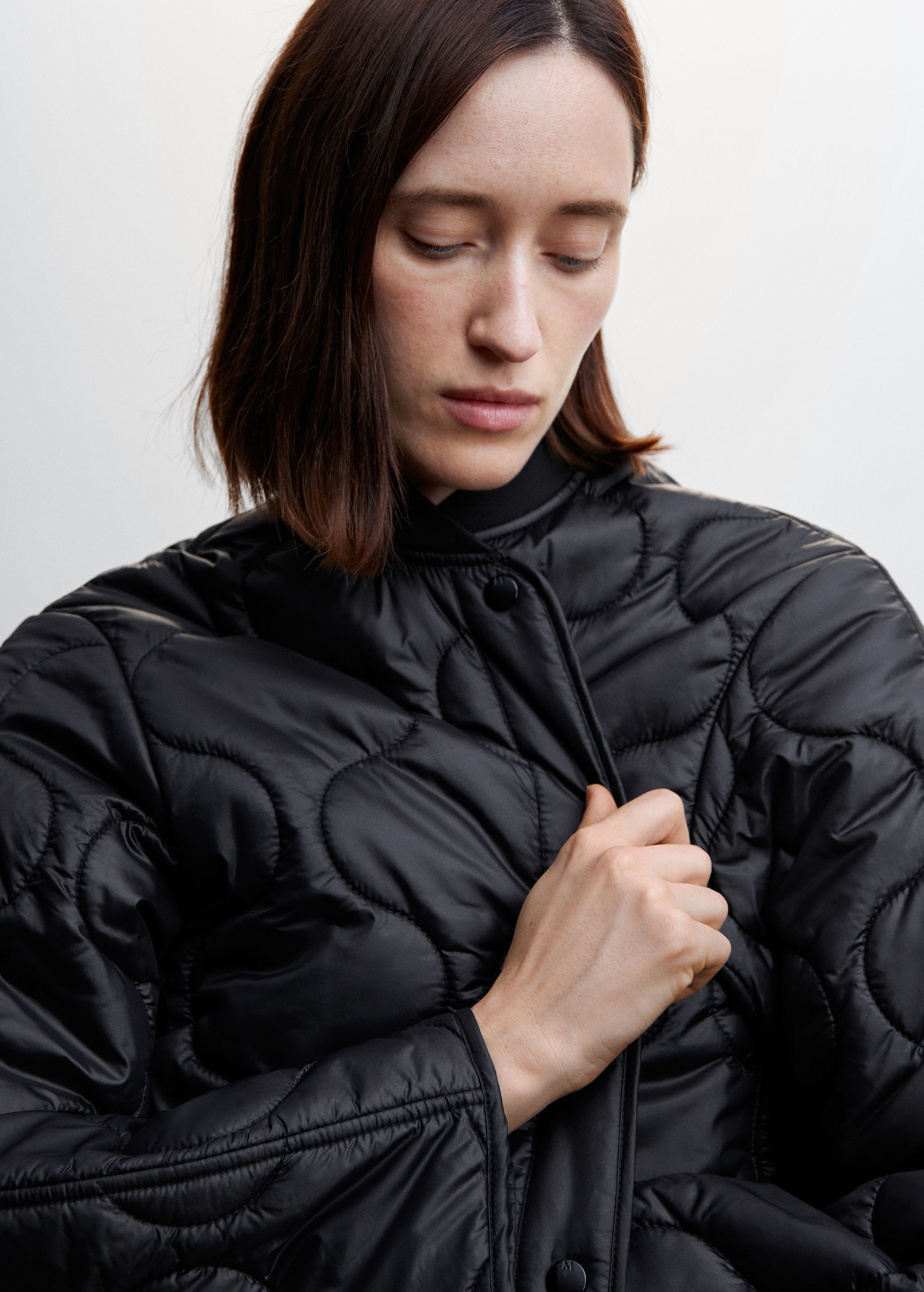 Lightweight quilted anorak - Details of the article 1
