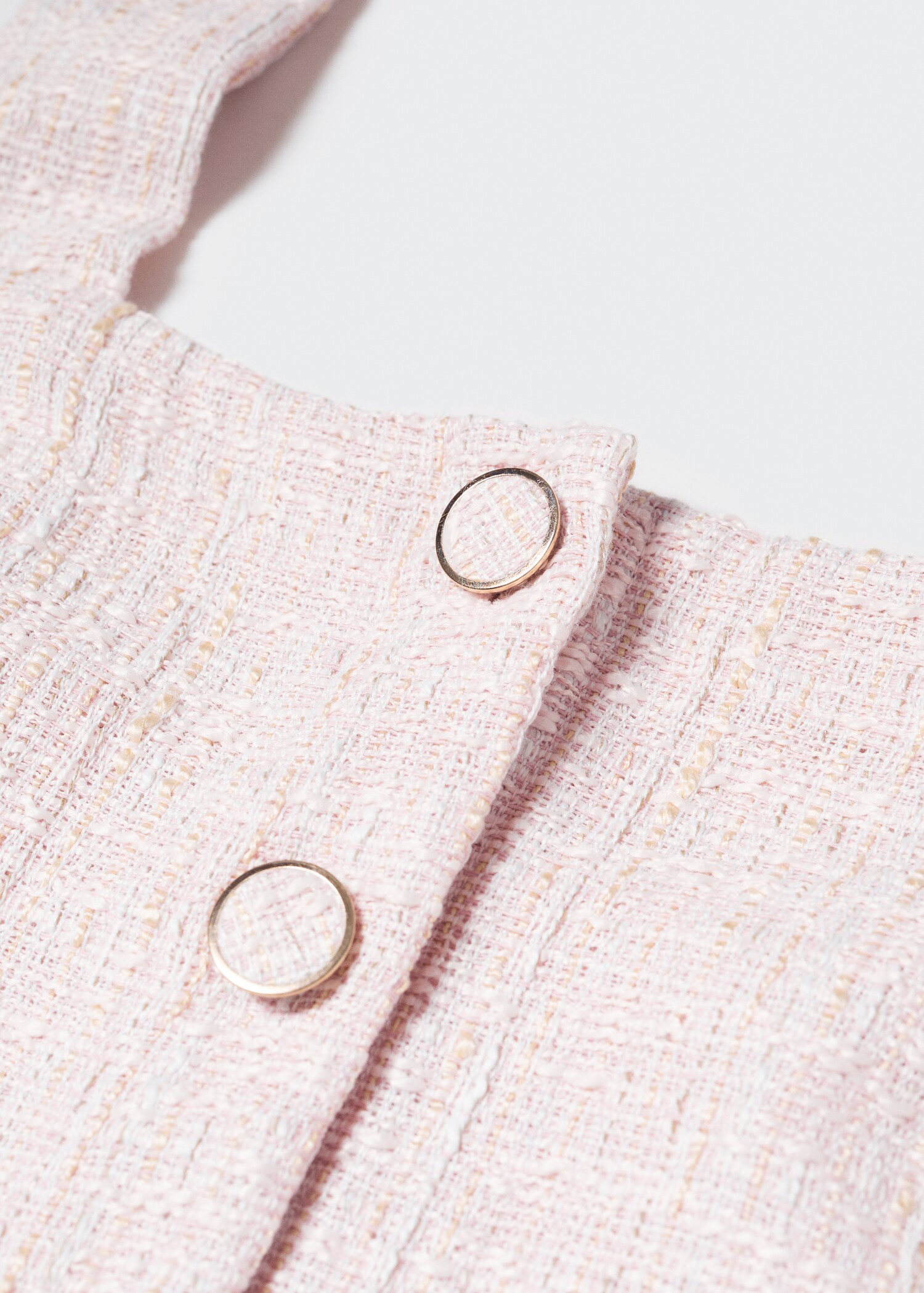 Tweed top with buttons - Details of the article 8