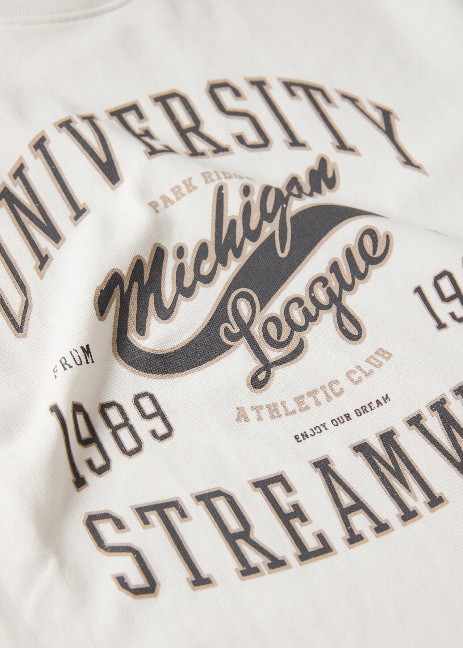 Printed cotton sweatshirt - Details of the article 8