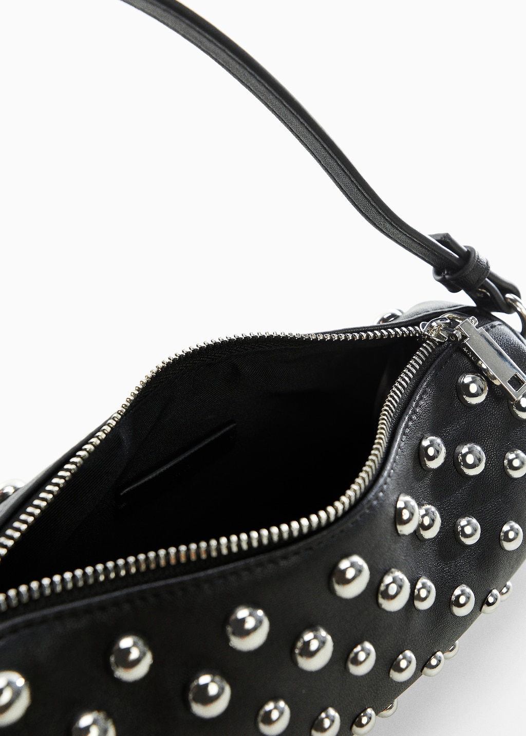 Studded shoulder bag
