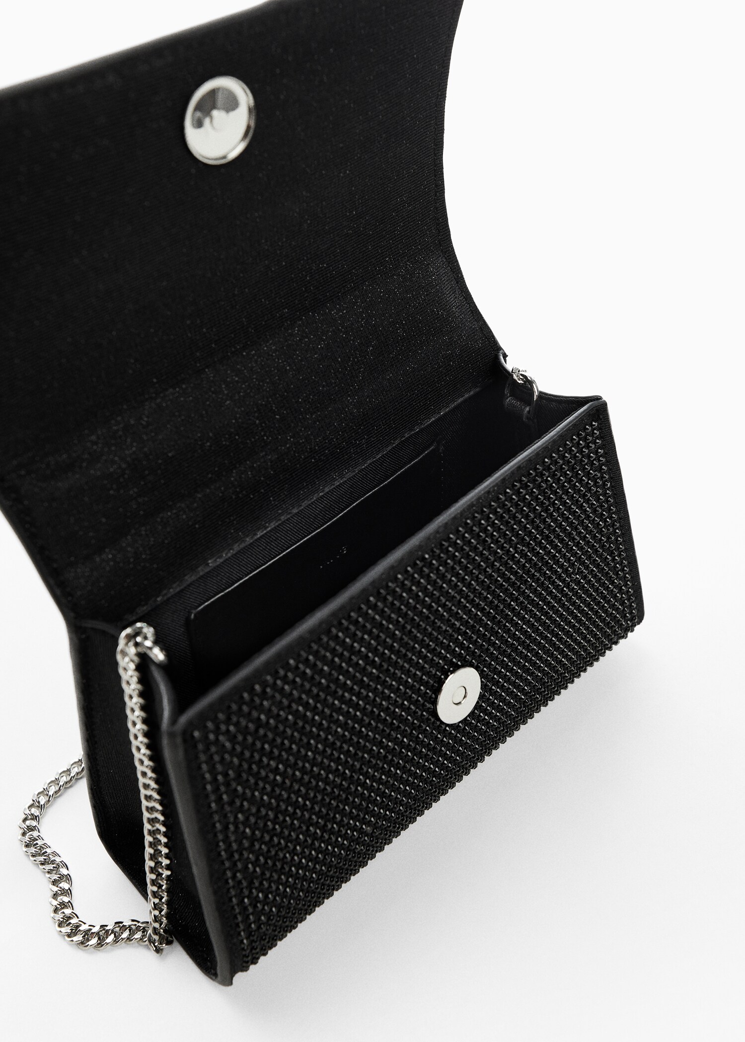 Handbag with crystals details - Details of the article 2