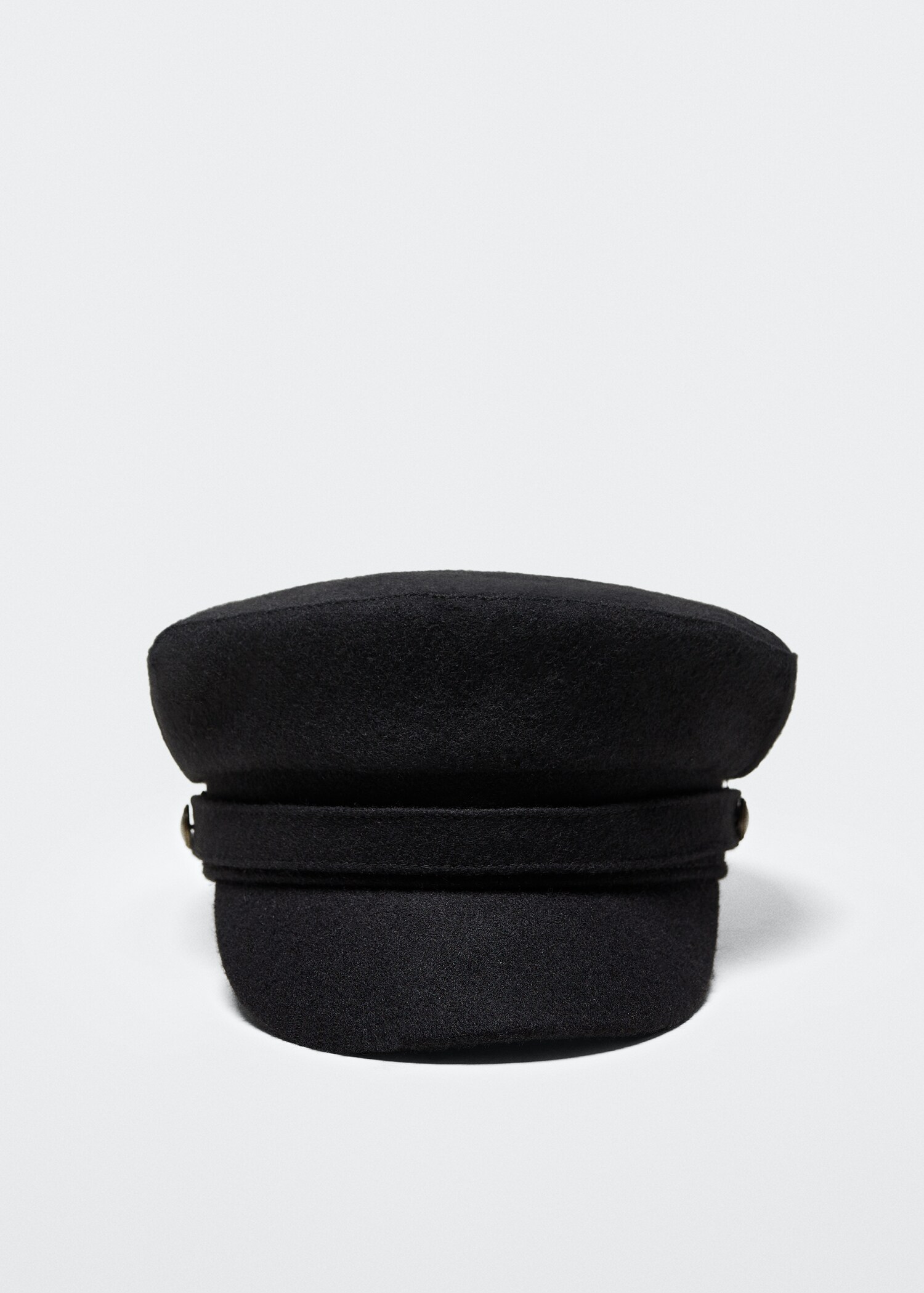Wool cap with visor - Details of the article 2