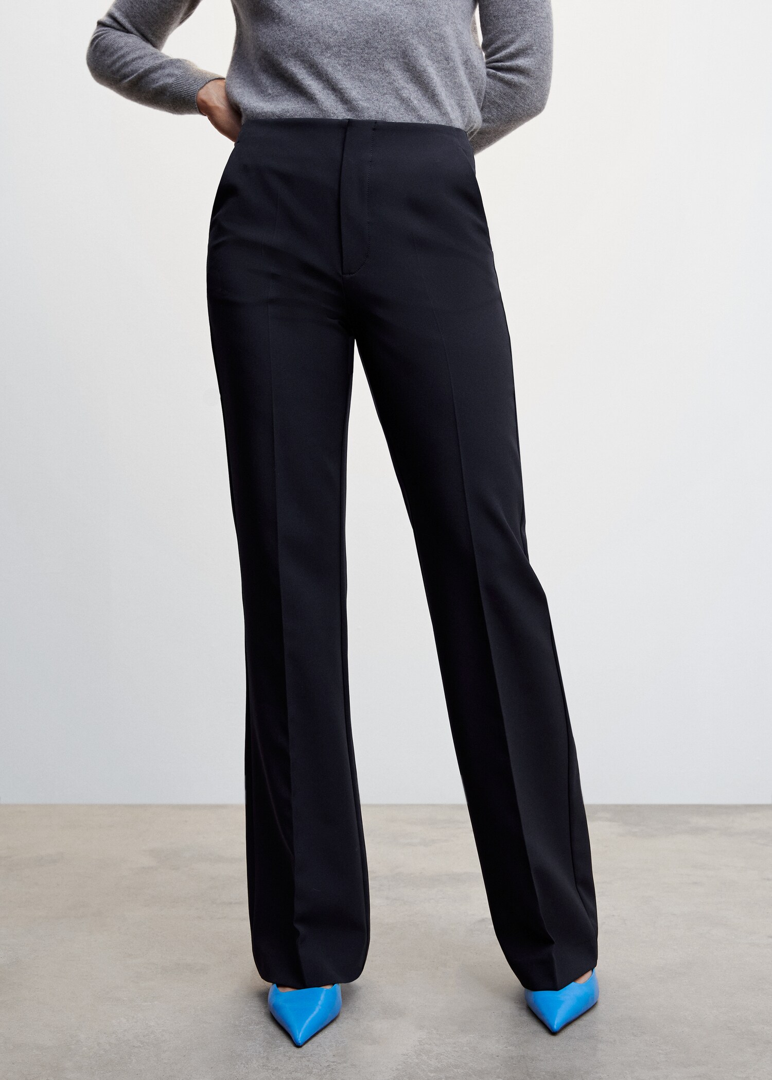 Pantalon fluide wideleg  - Plan moyen