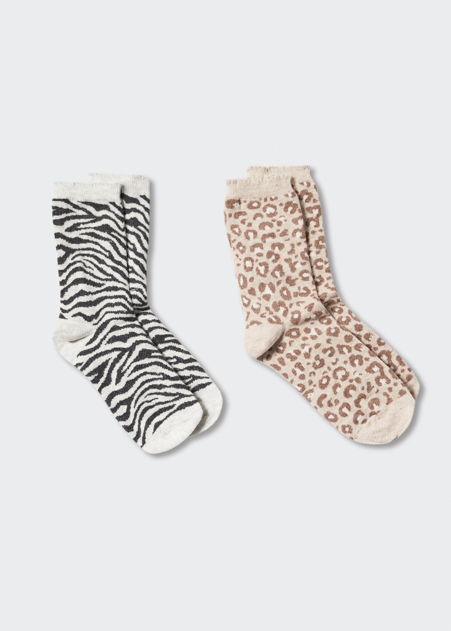 2 pack printed socks - Article without model