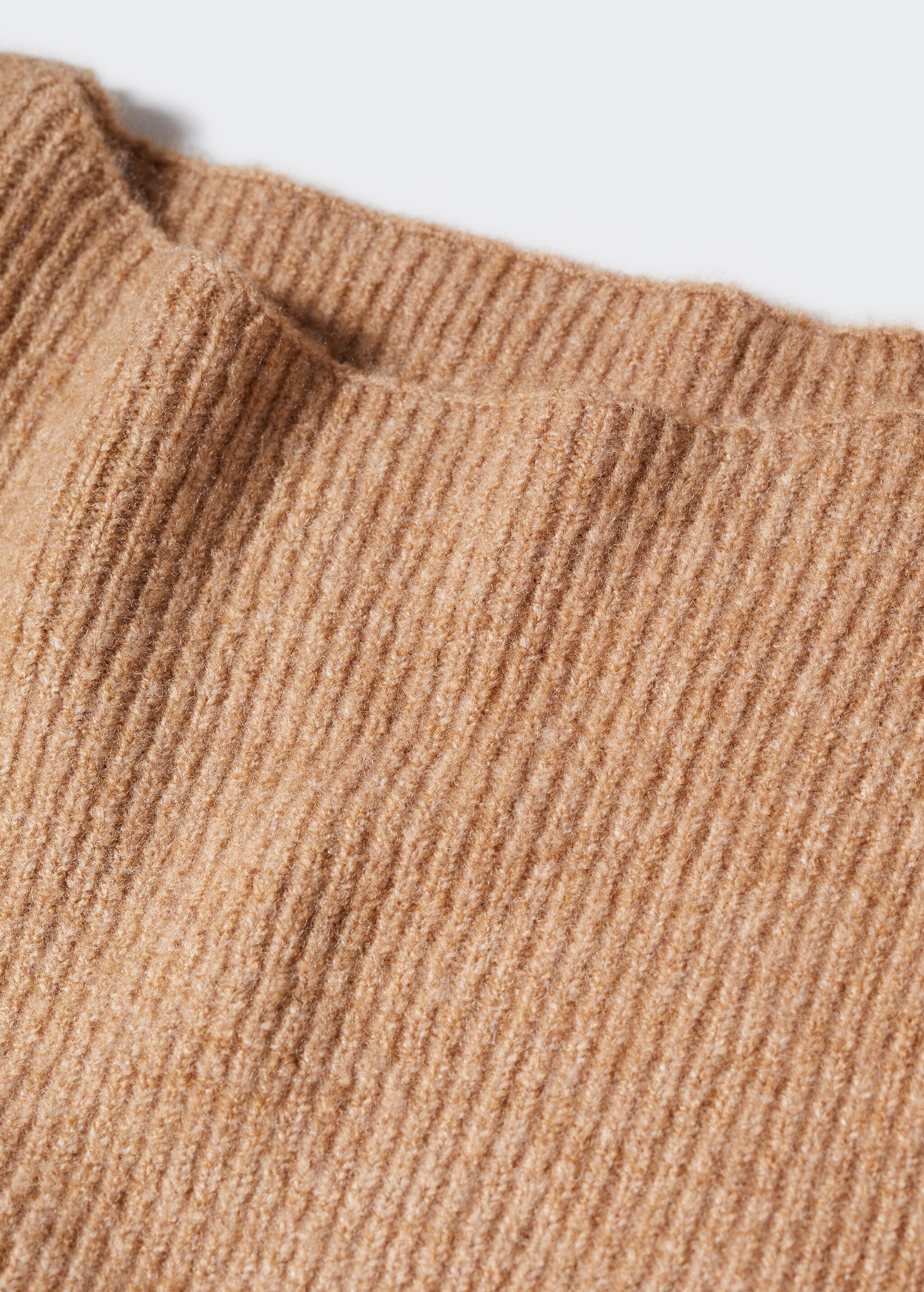 Boat neck ribbed sweater - Details of the article 8