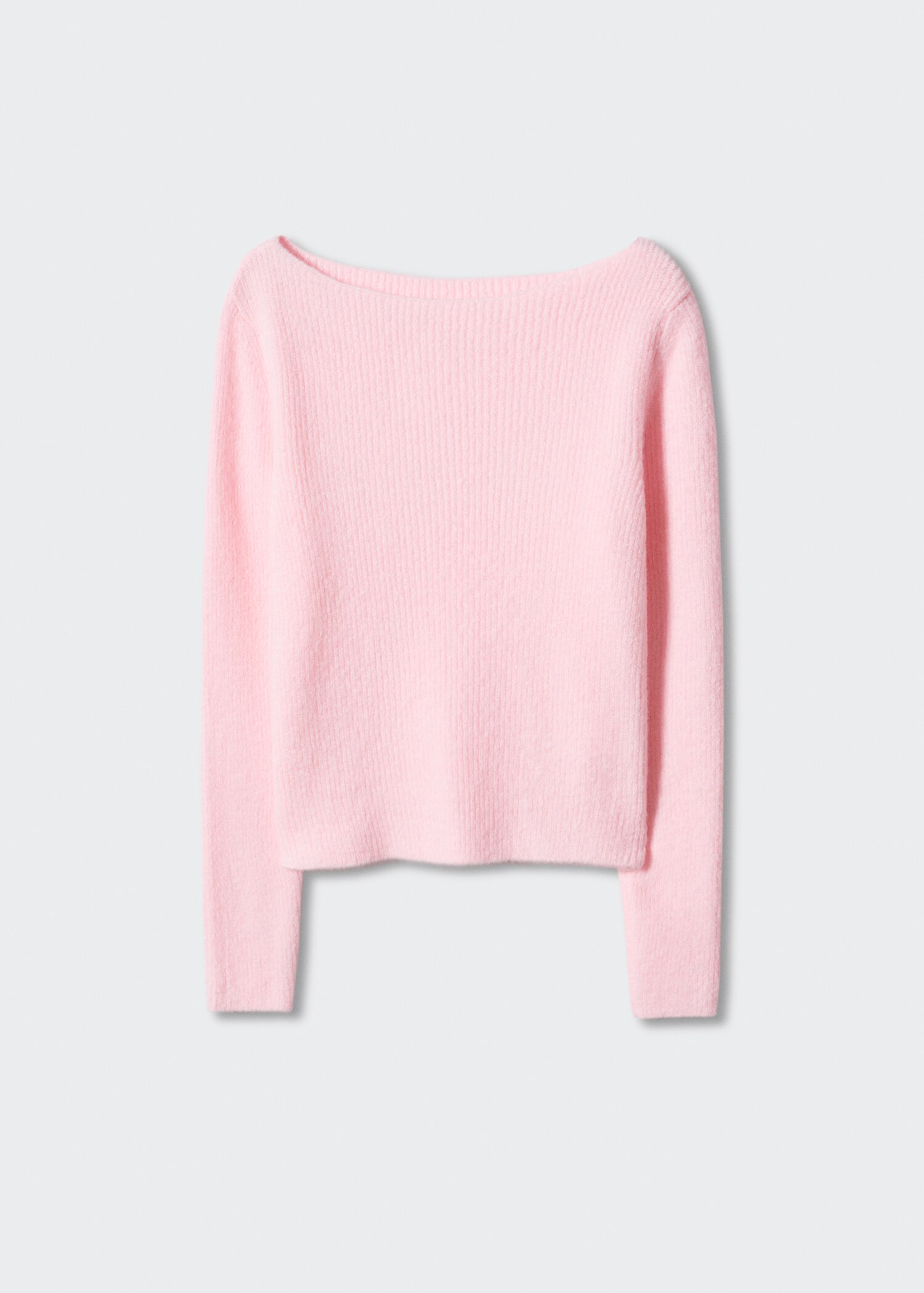 Jersey canalé cuello barco - Artículo sin modelo
