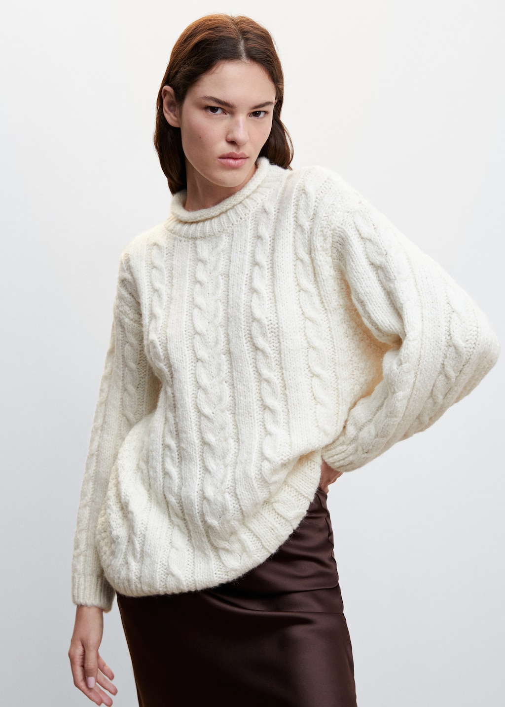 Braided wool sweater Women MANGO China