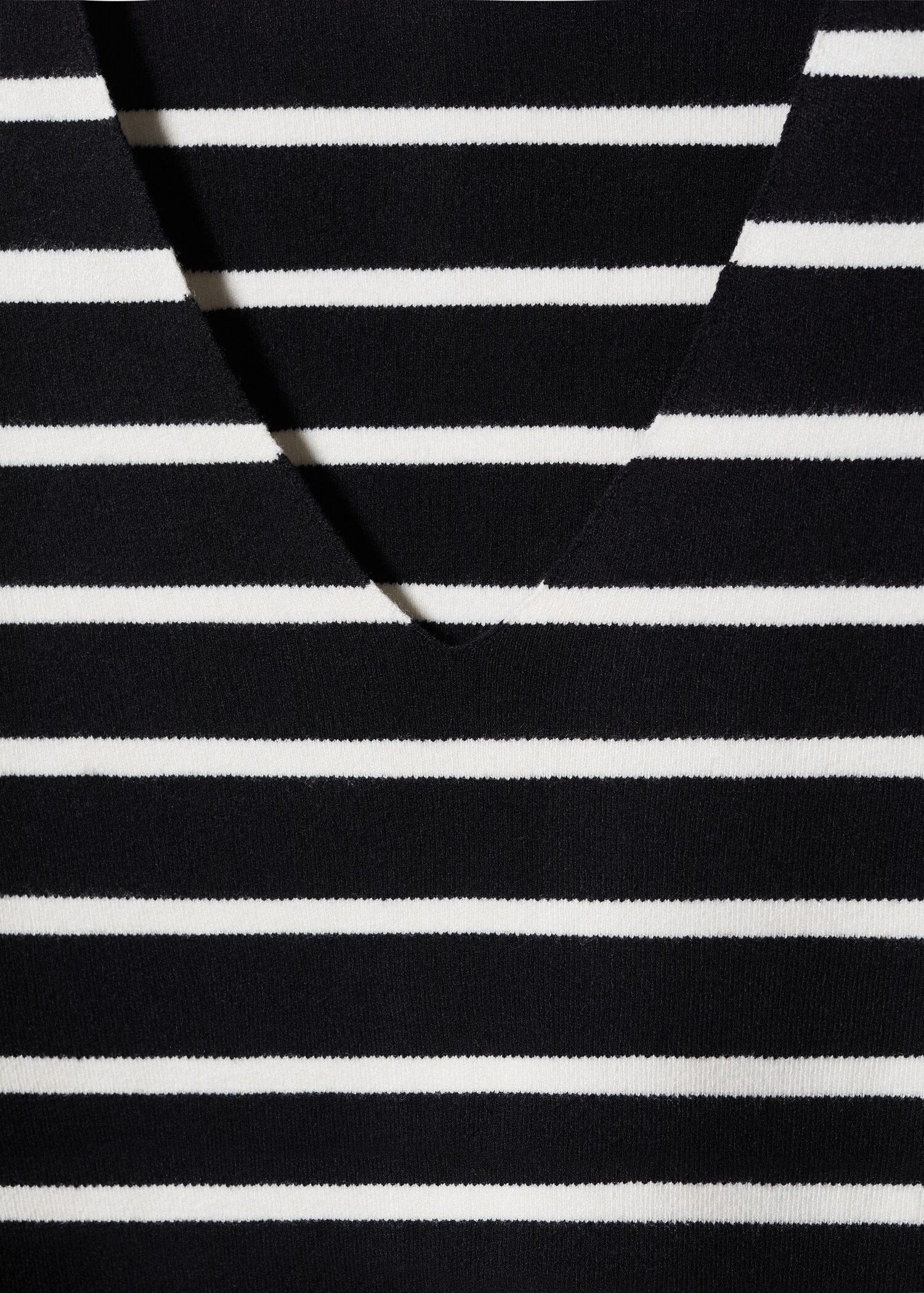 Oversized striped sweater - Details of the article 8