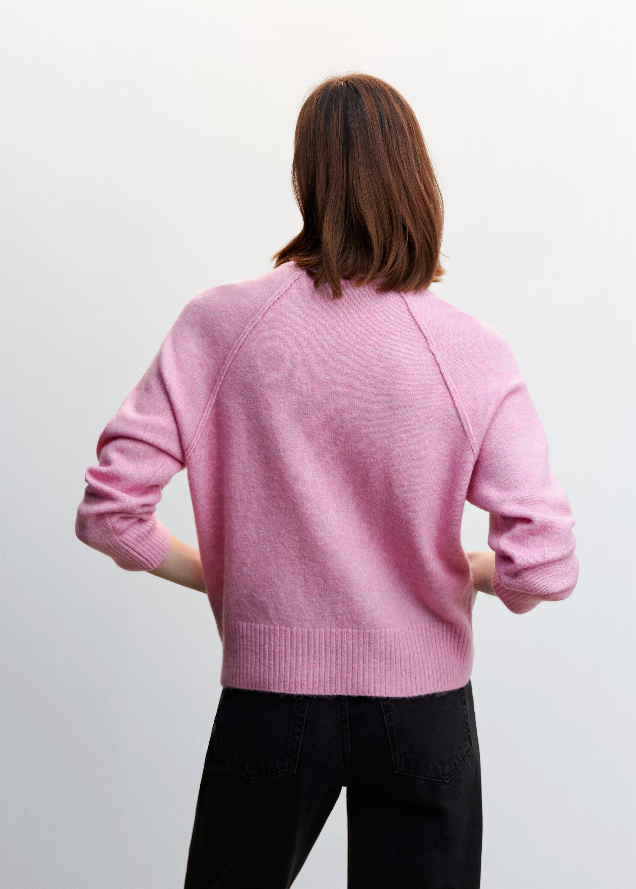 Pull-over col montant coutures - Verso de l’article