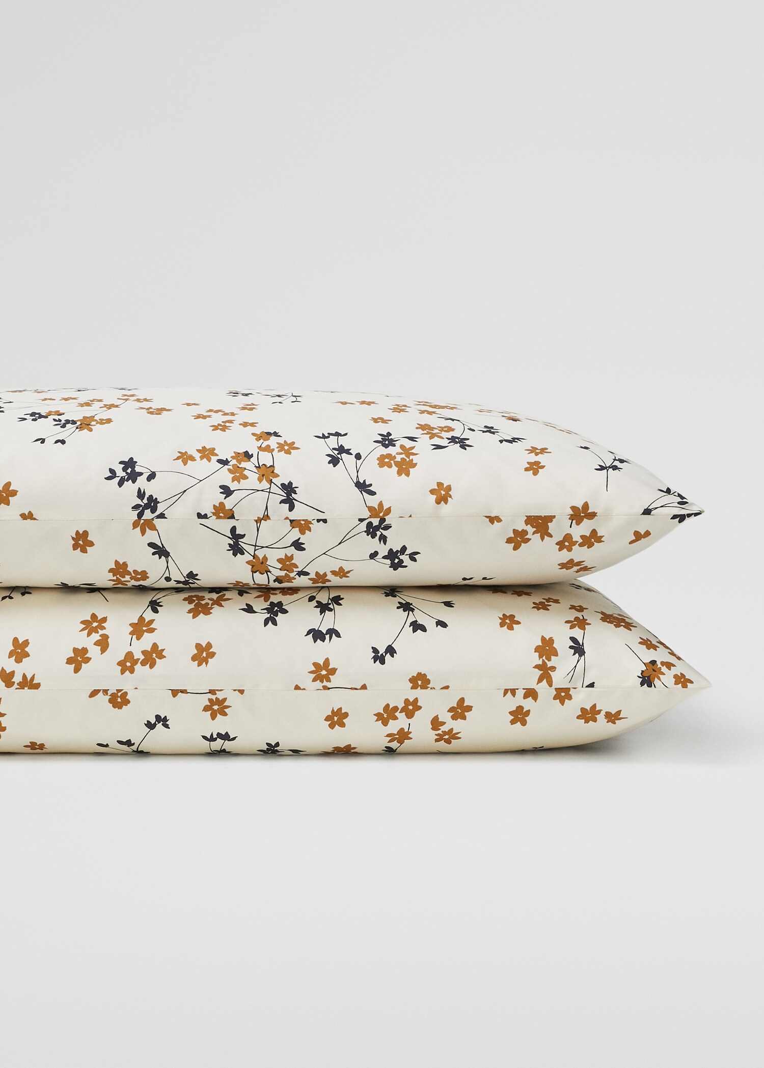 Față de pernă cu imprimeu floral 50x75 cm (set de două) - Plan mediu