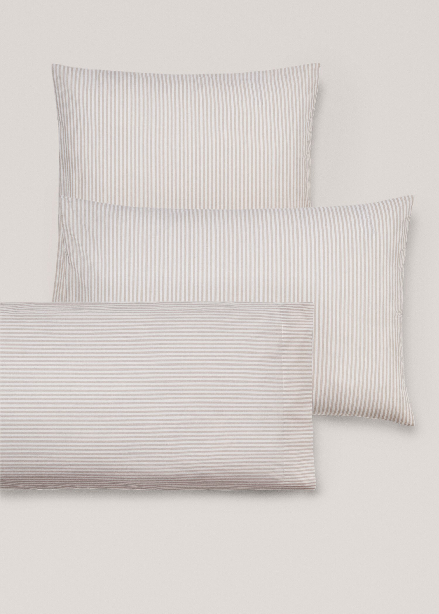 Housse coussin imprimée rayures 60x60 cm (Lot de deux)  - Détail de l'article 4