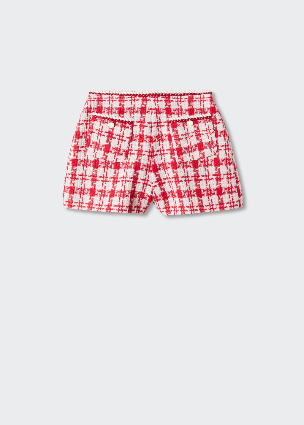 新作sheller candy check tweed short pants candy check tweed short pants – shéller / シェリエ