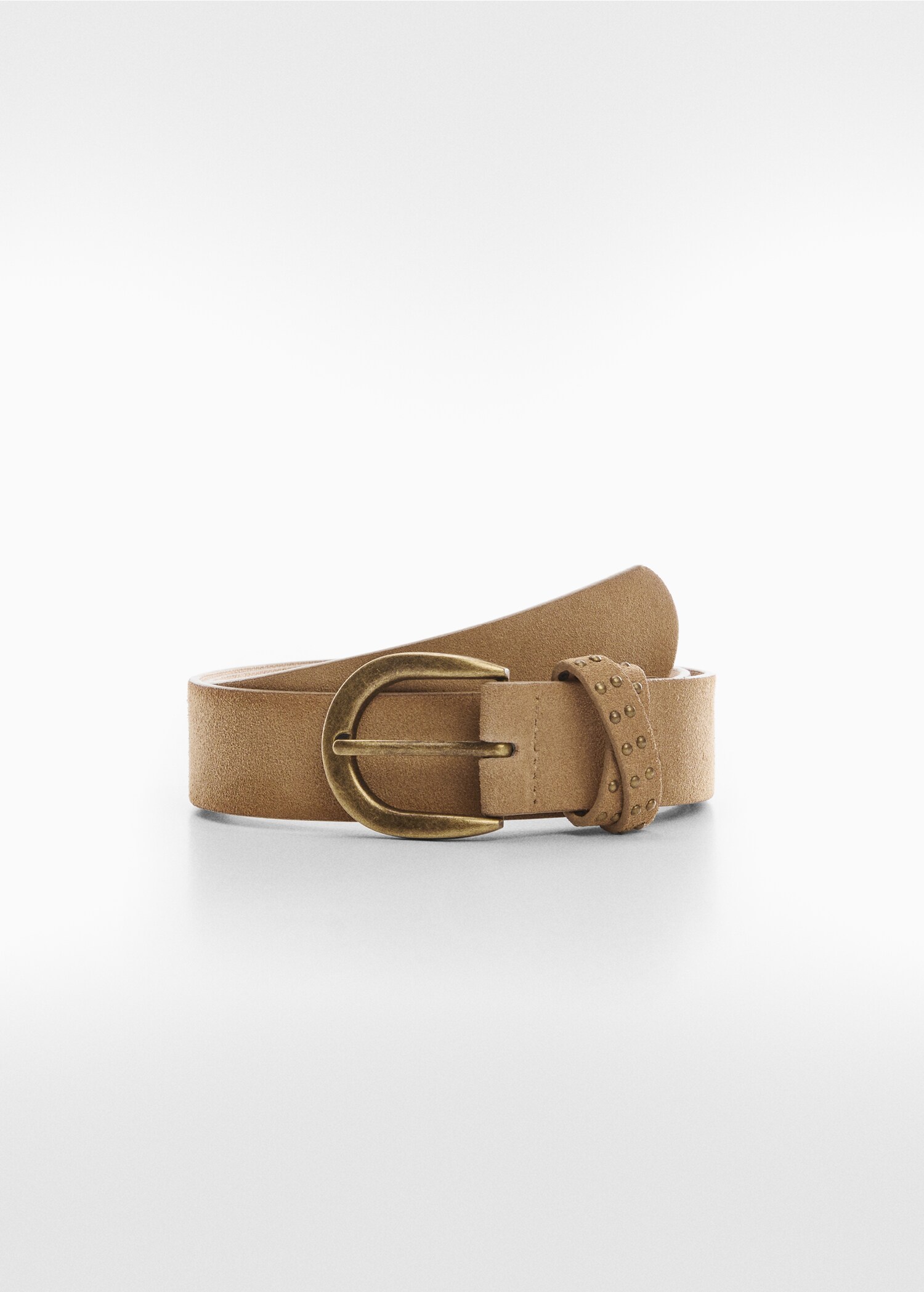 Ceinture en cuir à clous - Article sans modèle