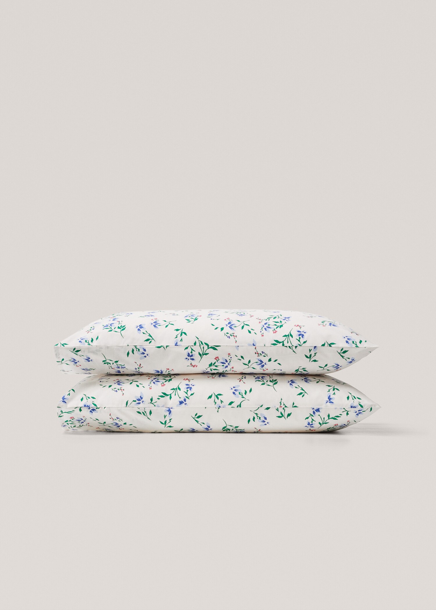 Putetrekk med blomstertrykk 50x75 cm (2 stk) - Artikkeldetalj 3