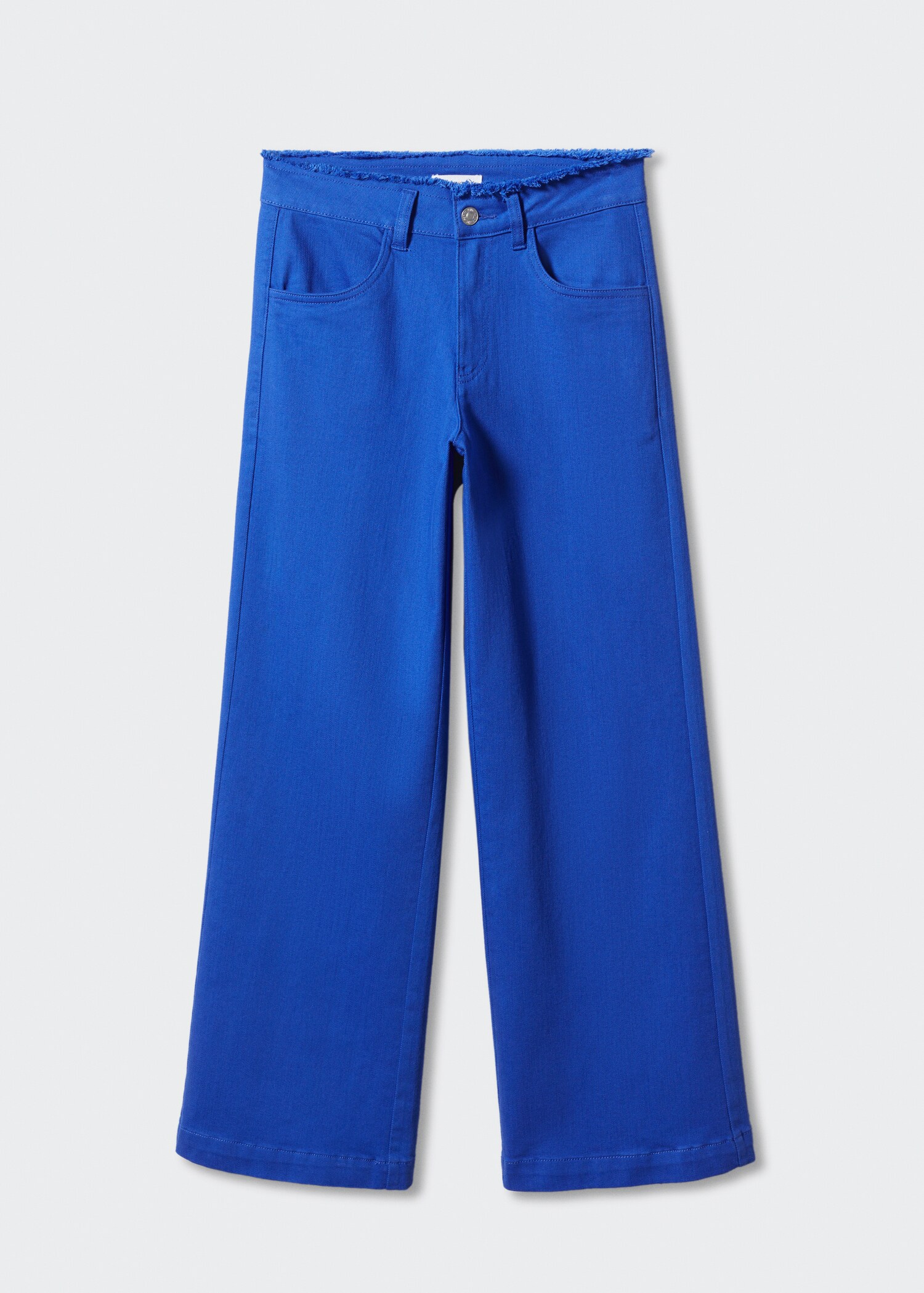 Jeans Wideleg i farget vask - Artikkel uten modell