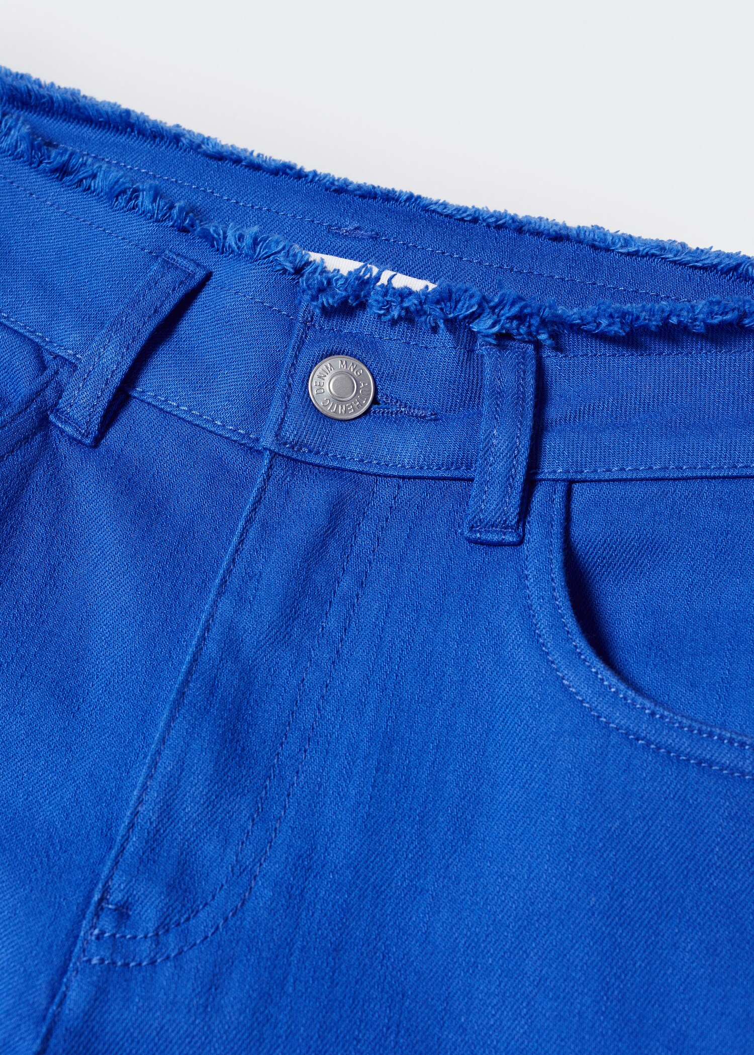 Jeans Wideleg i farget vask - Artikkeldetalj 8