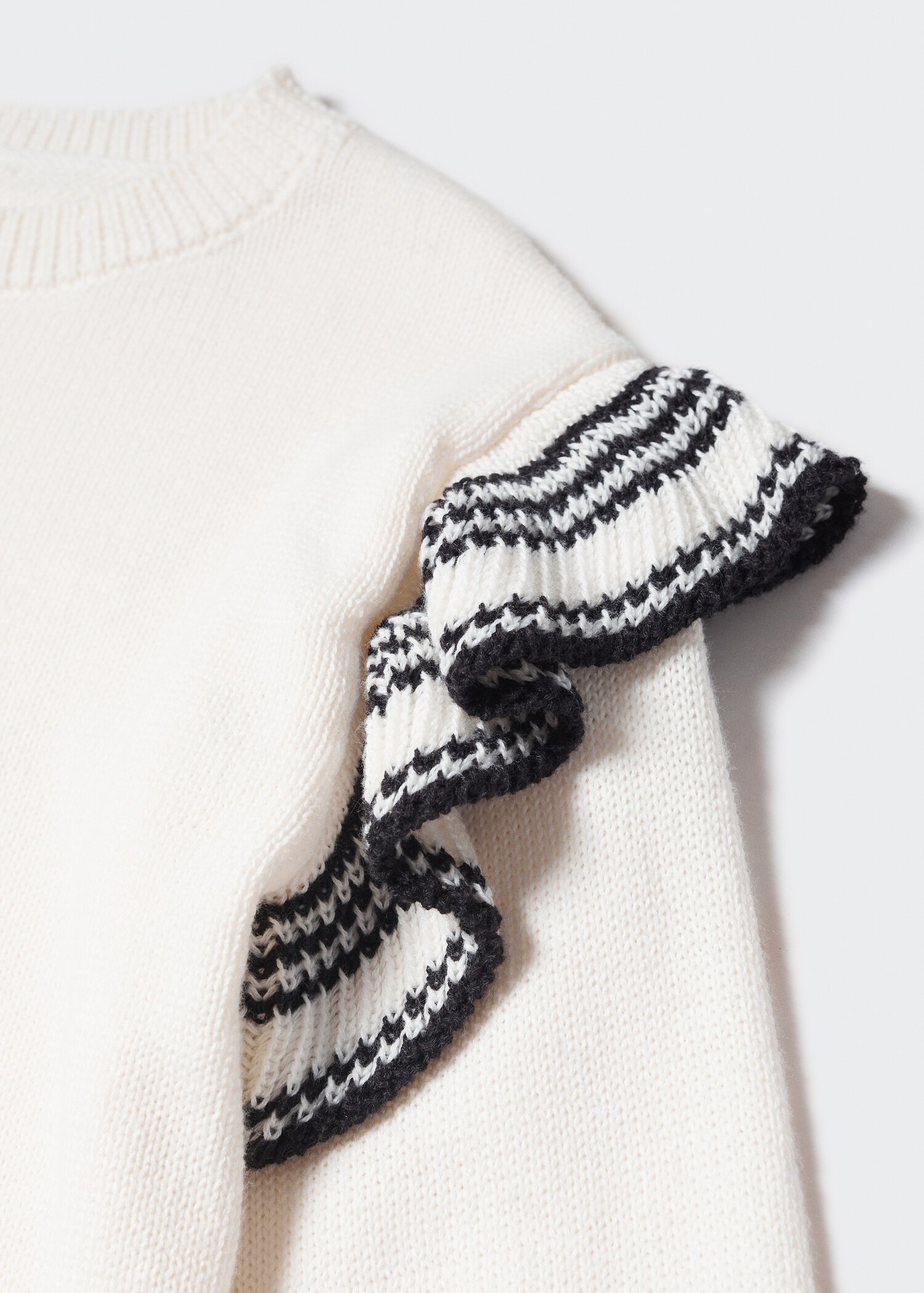 Strickpullover mit Rüschen - Detail des Artikels 8