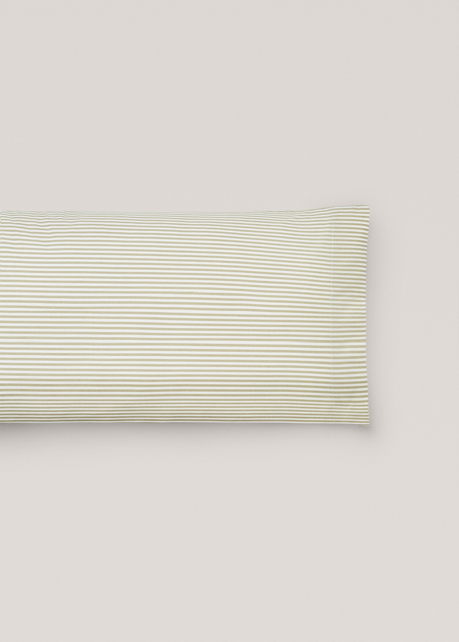 Kopfkissenbezug mit Streifenmuster 45 x 110 cm - Artikel ohne Model