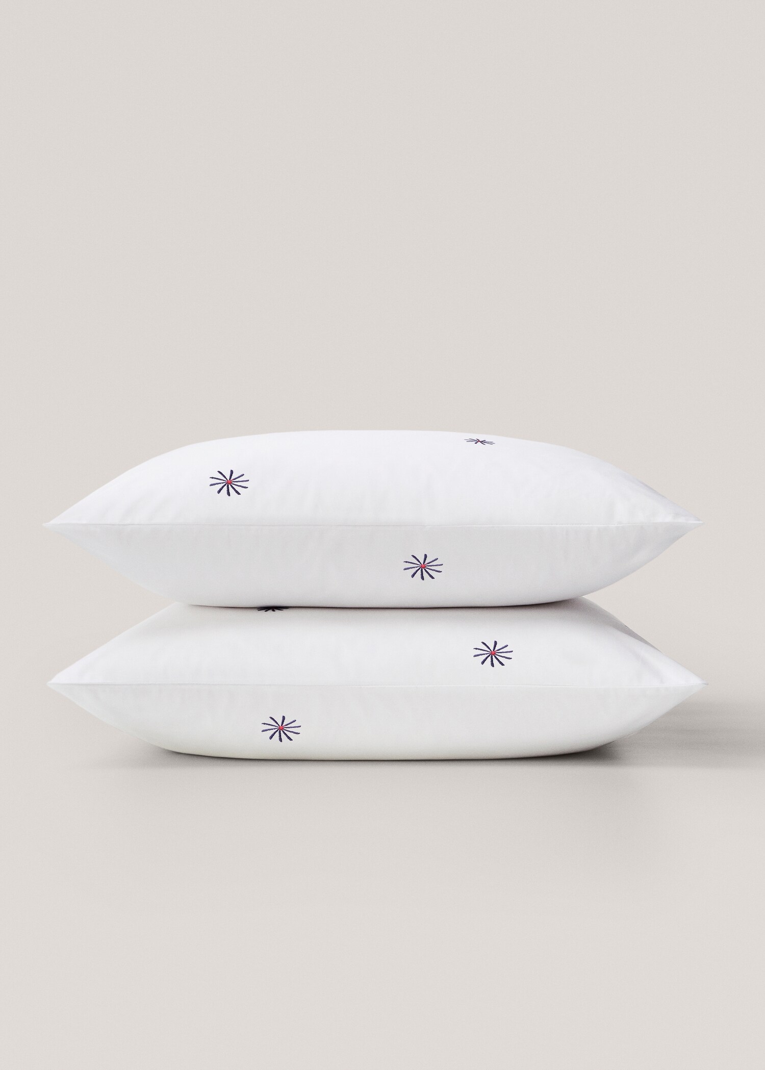 Housse de coussin broderies 60x60 cm (Lot de 2) - Détail de l'article 2