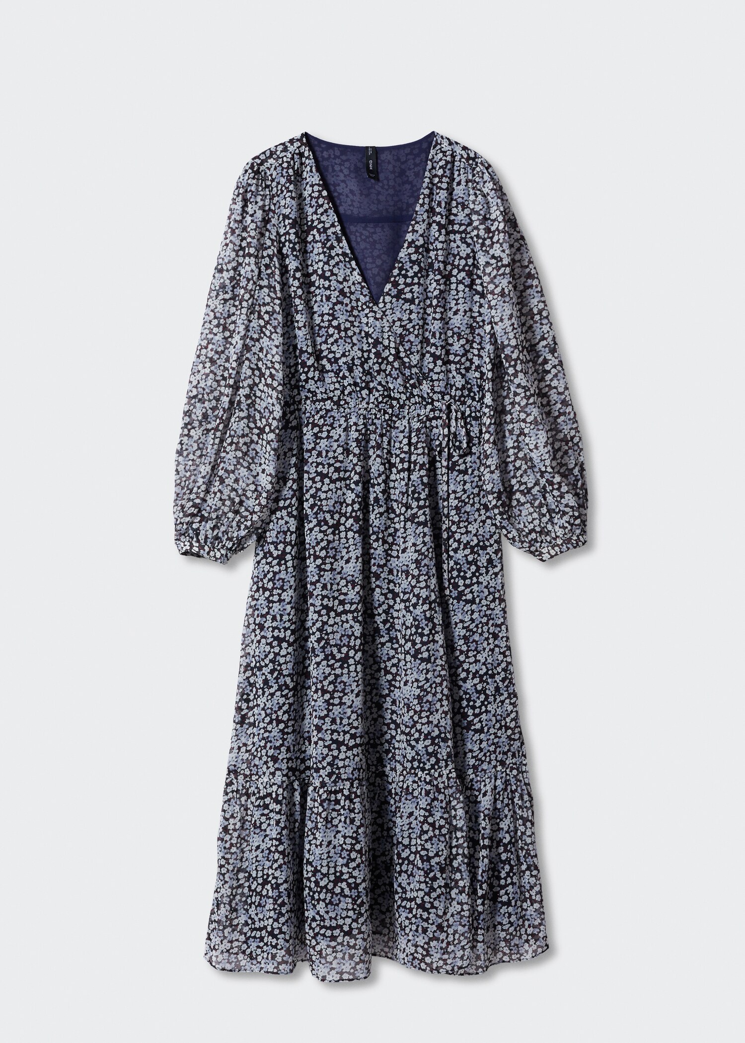Kleid mit Blumenmuster - Artikel ohne Model