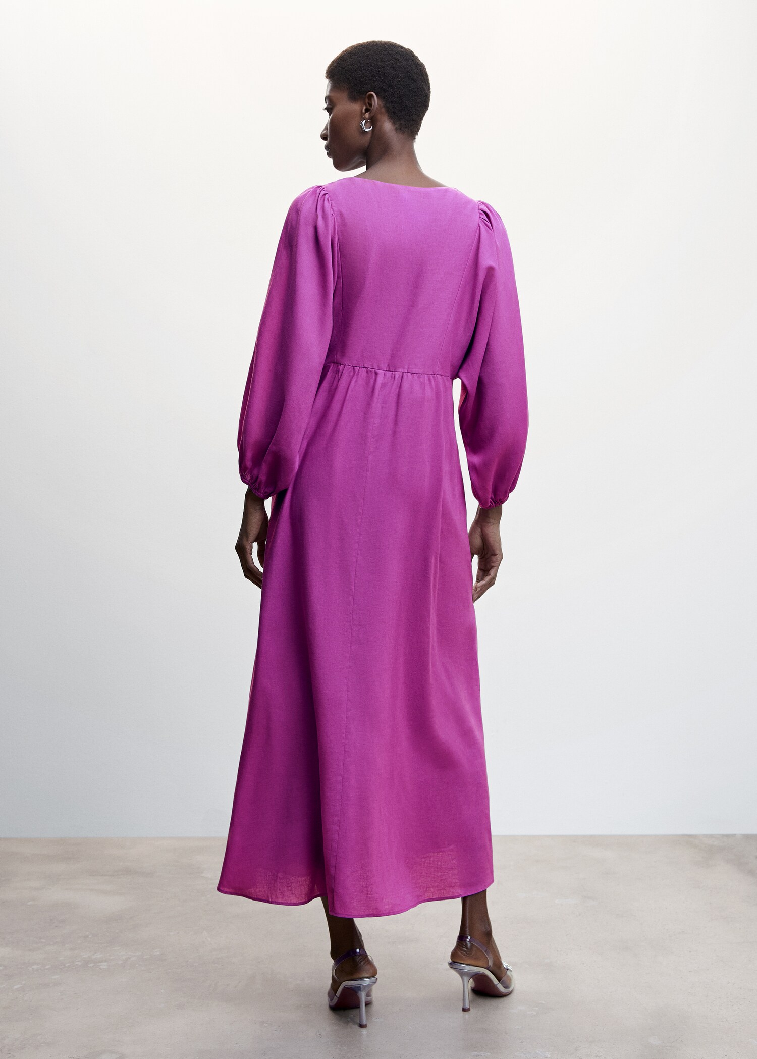 Robe manches bouffantes - Verso de l’article