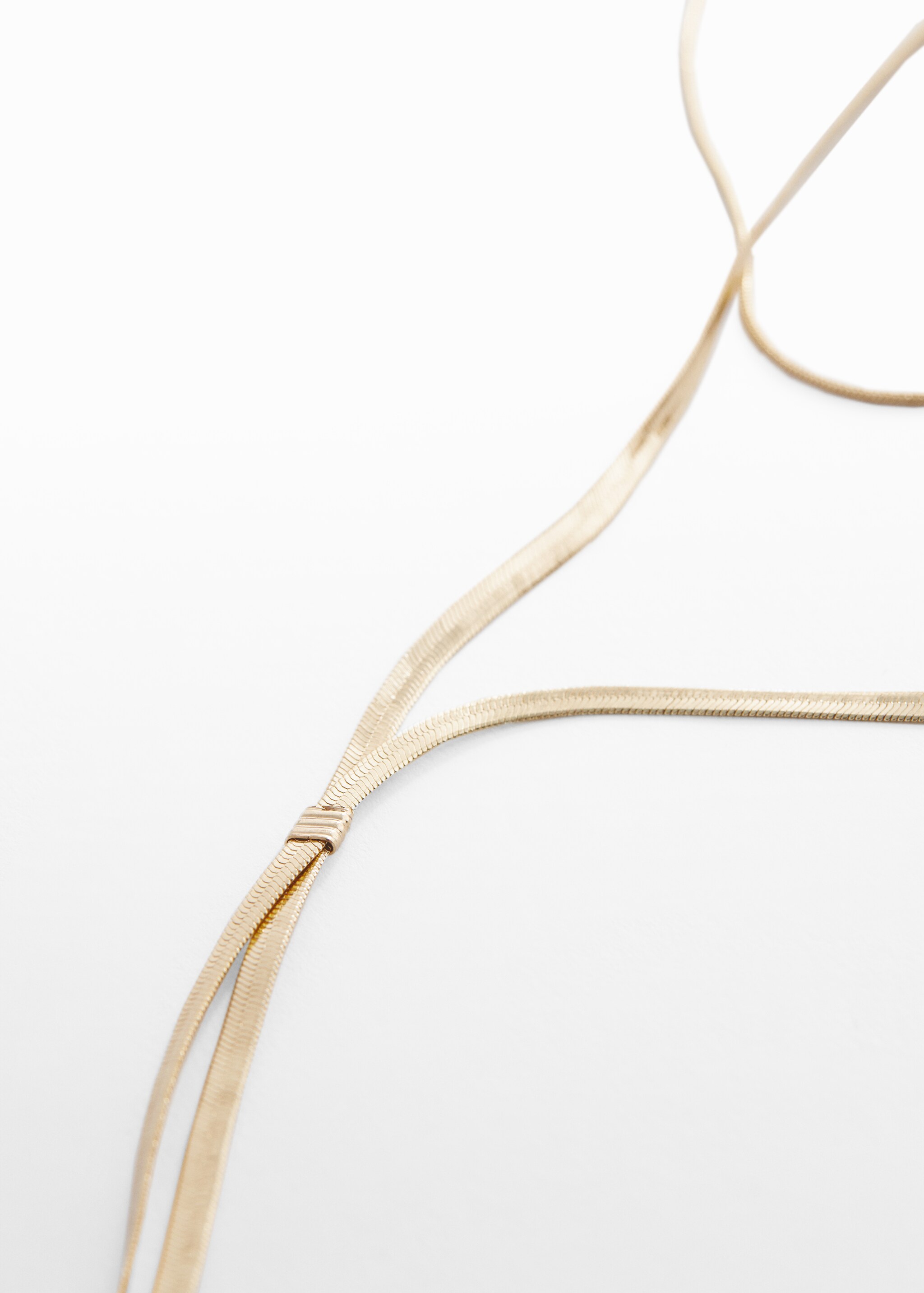 Long triple necklace - Details of the article 2