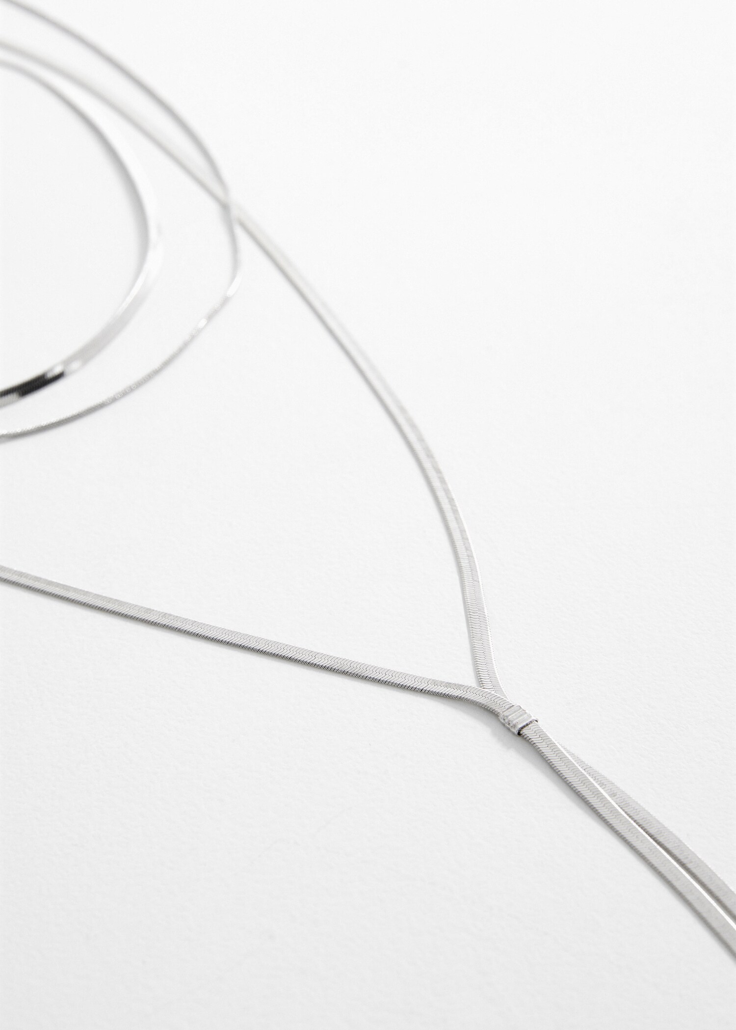 Collar largo combinado - Plano medio