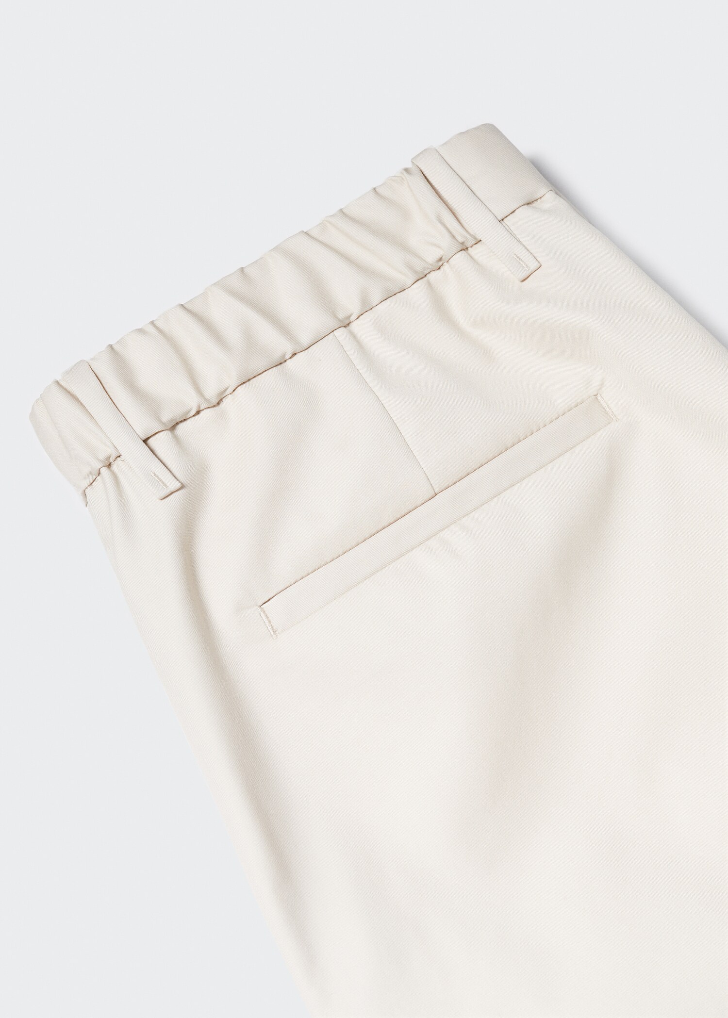 Pantaloni slim fit din bumbac - Detaliu al articolului 8