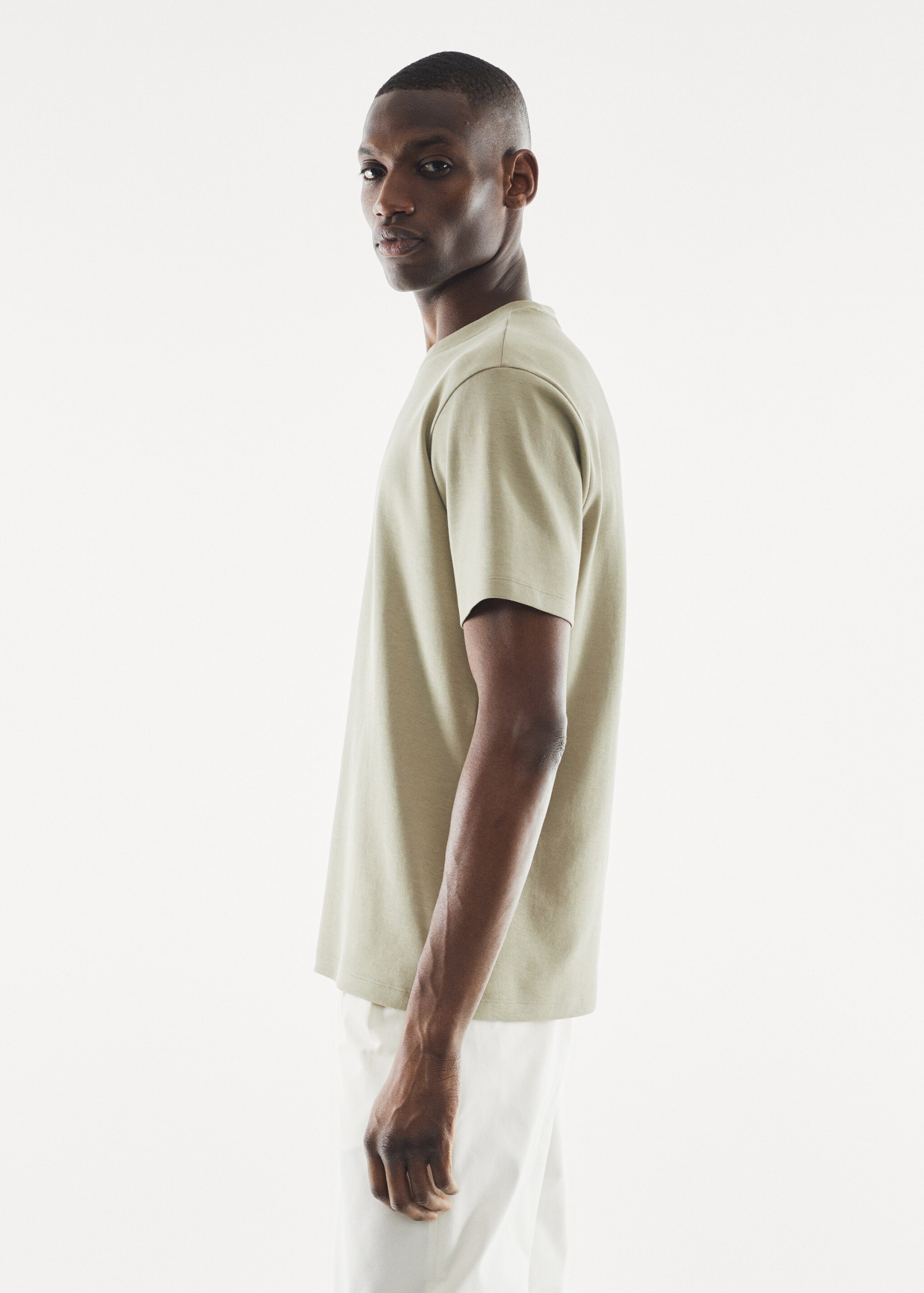 Breathable cotton t-shirt - Details of the article 6