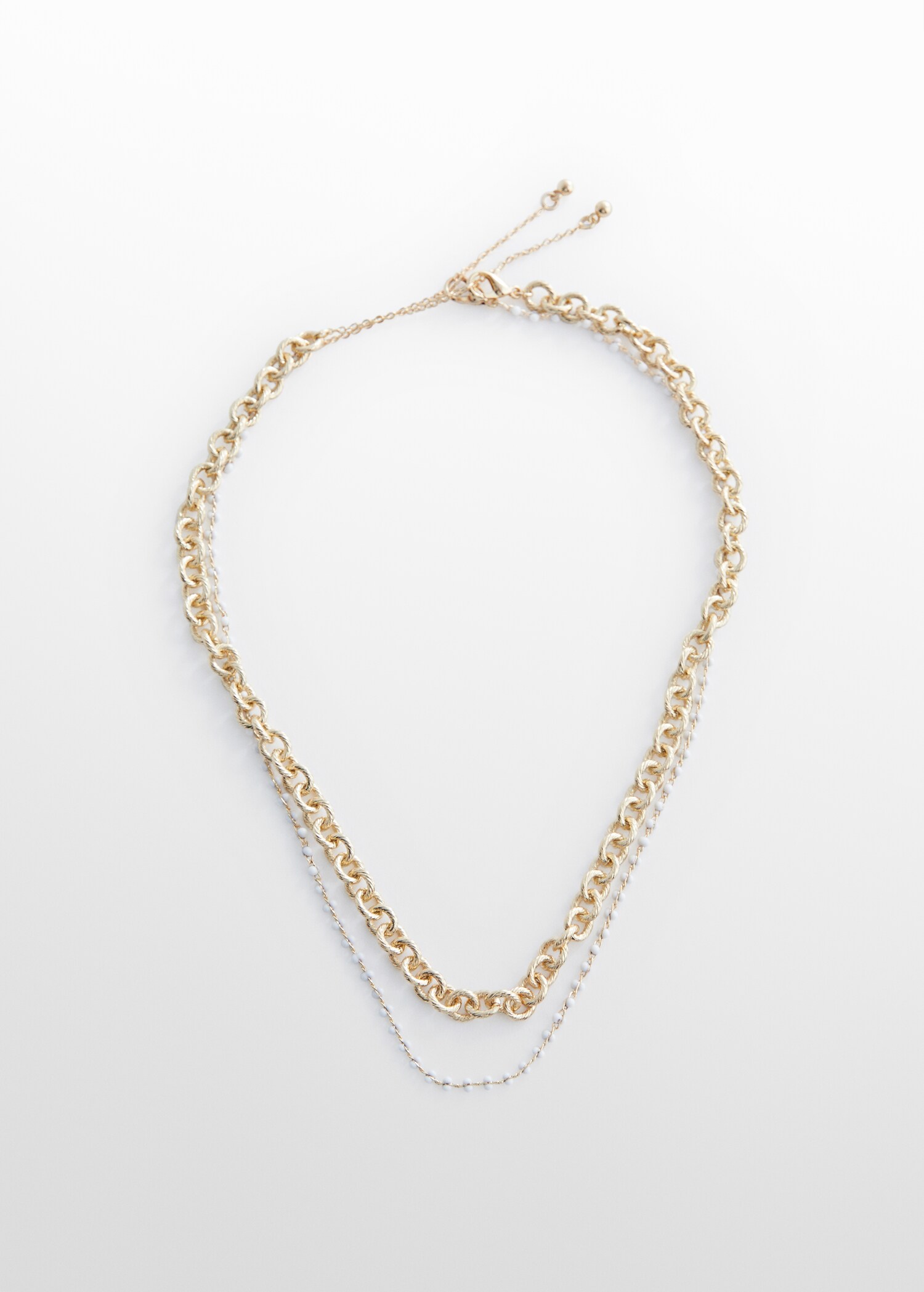 Pack of 2 chain necklaces - Article without model