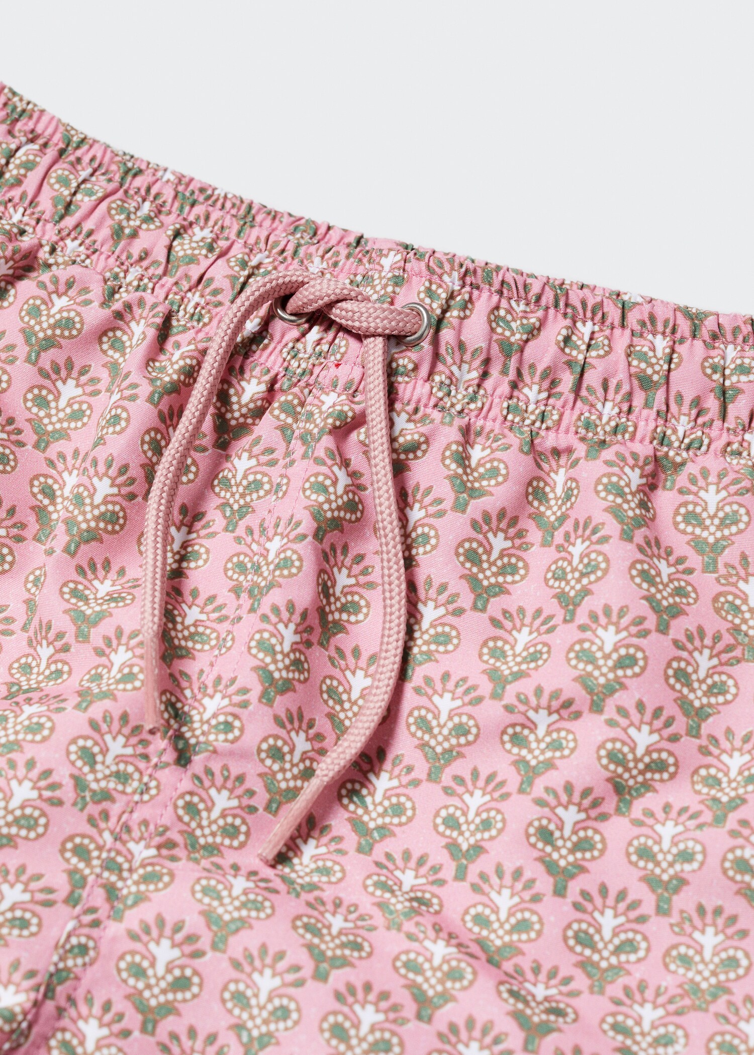 Badeshorts mit Mini-Blumenprint - Detail des Artikels 8