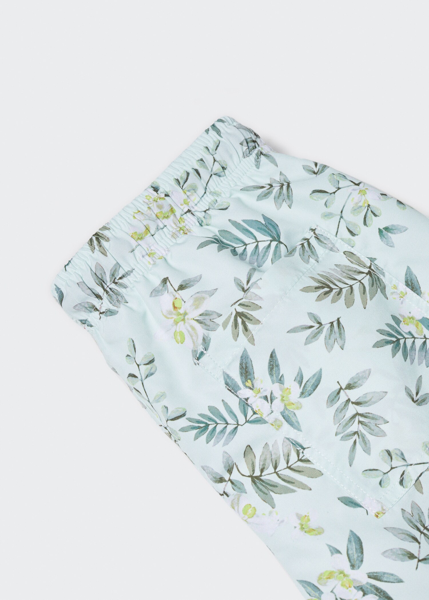 Badeshorts mit Blatt-Motiv - Detail des Artikels 8