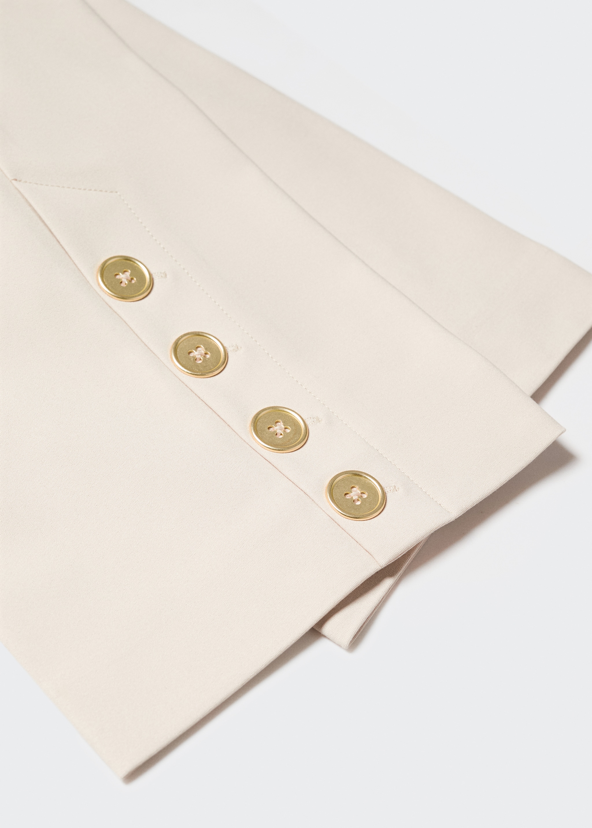 Buttons straight-fit trousers - Details of the article 8