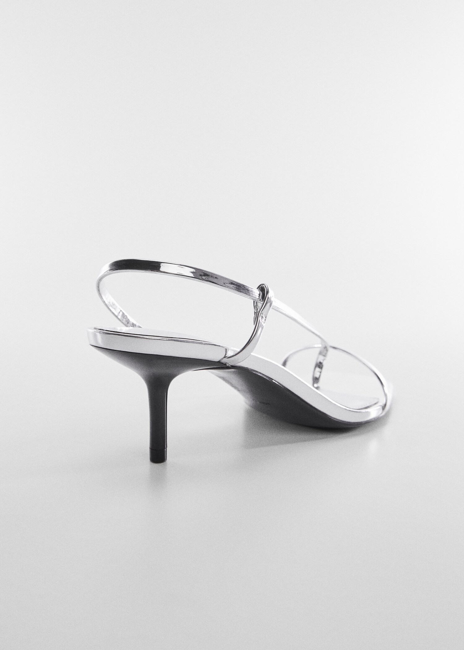 Metallic strap sandals - Details of the article 1