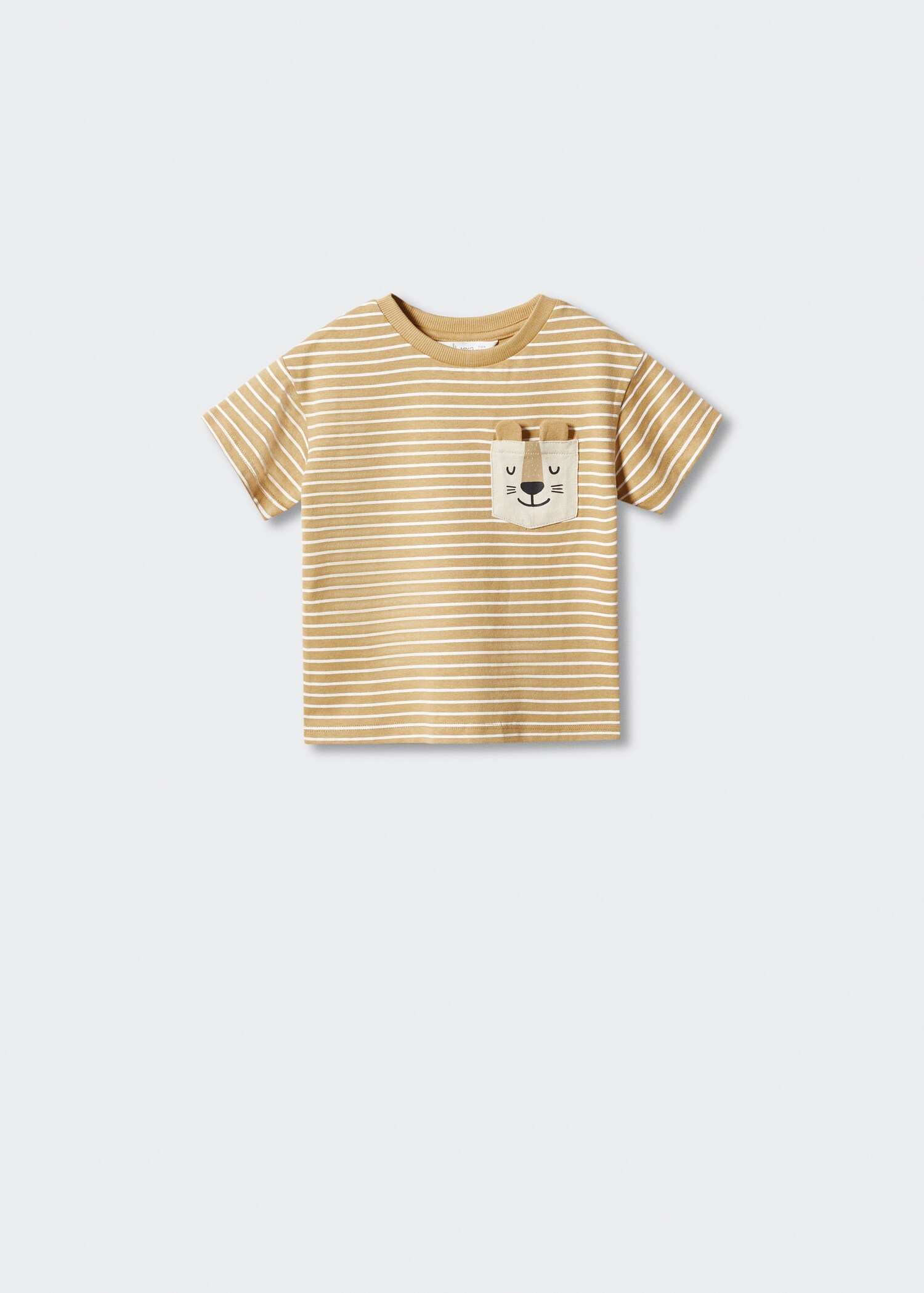 Camiseta rayas bolsillo - Artículo sin modelo