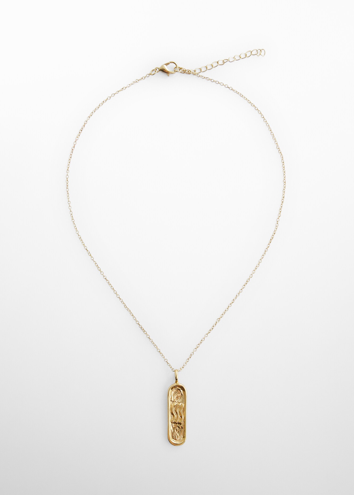 Collier pendentif cartouche - Article sans modèle