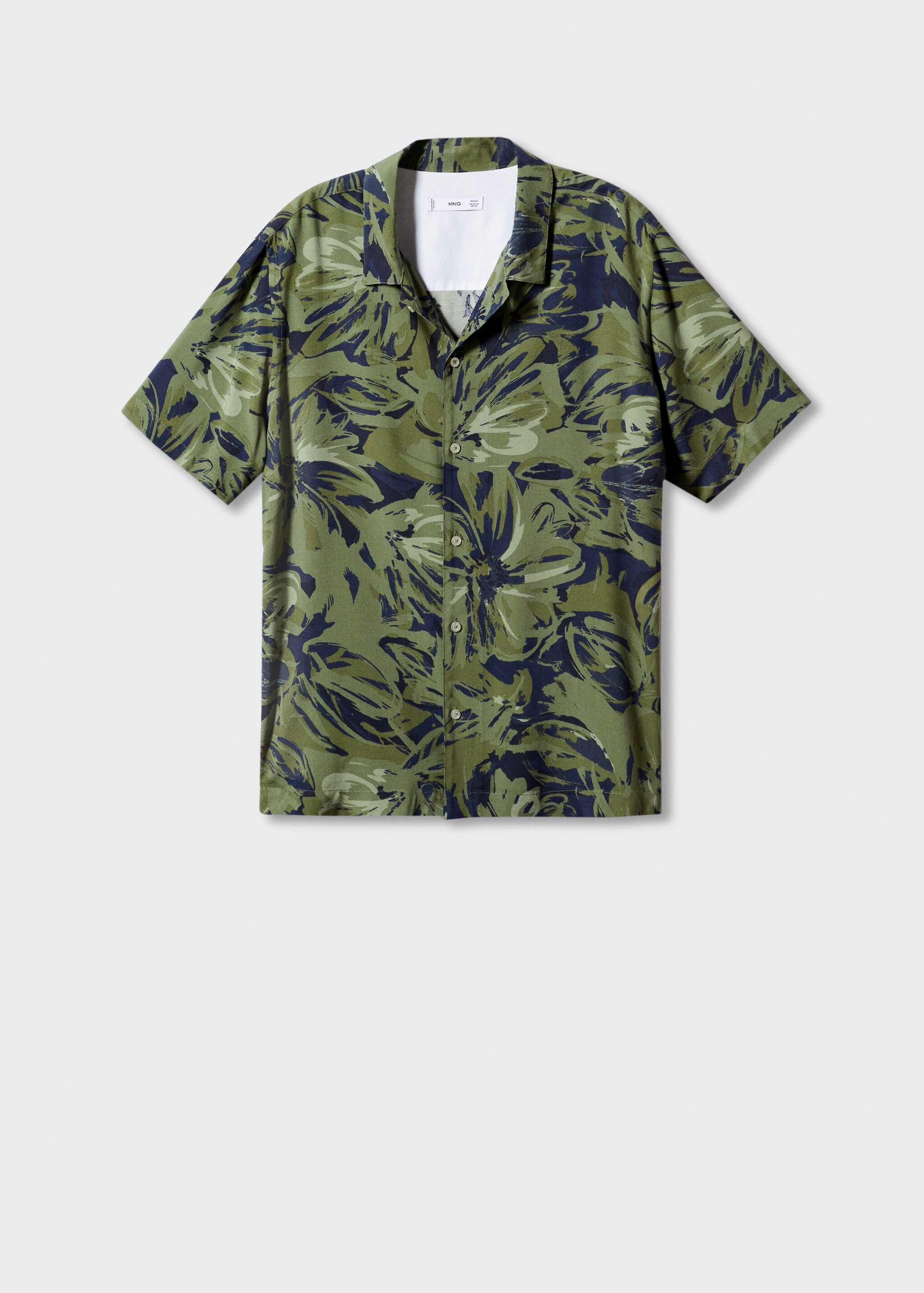 Koszula regular fit z tropikalnym wzorem - Artykuł bez modela/modelki