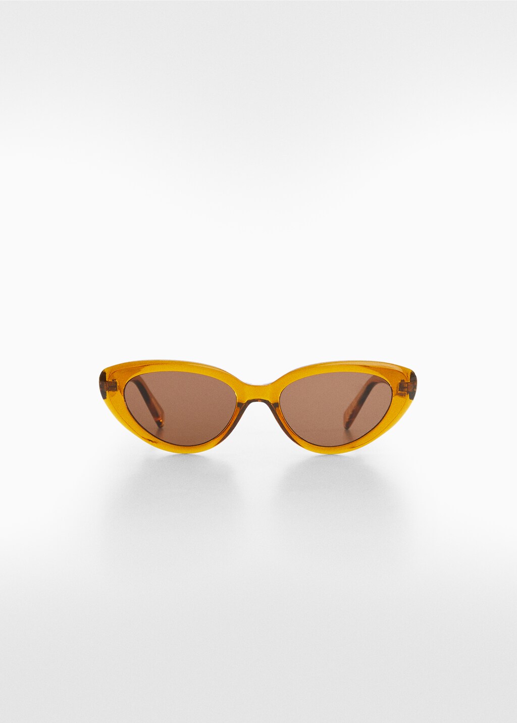 Orange cat eye sunglasses sale