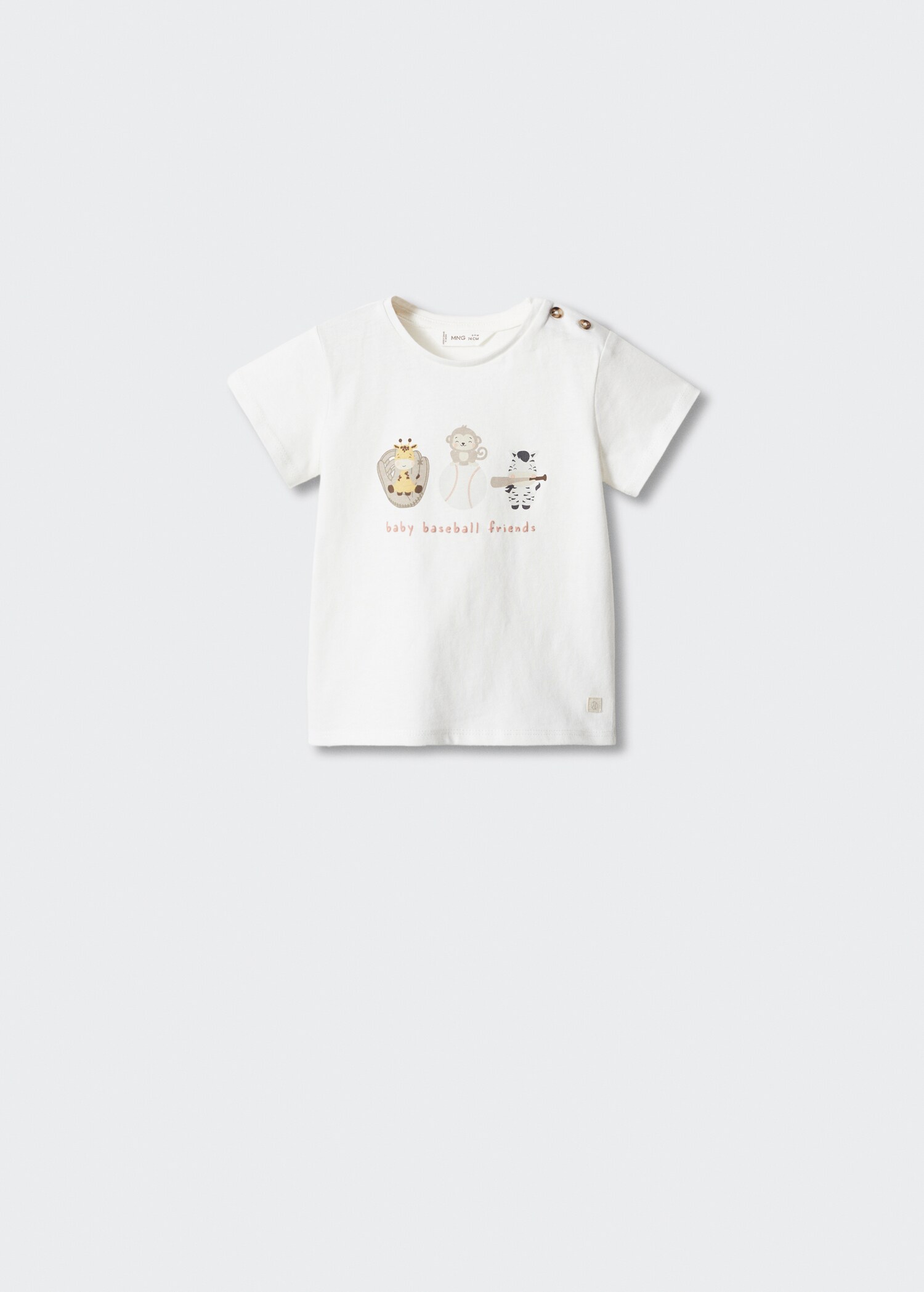 Camiseta algodón estampado - Artículo sin modelo