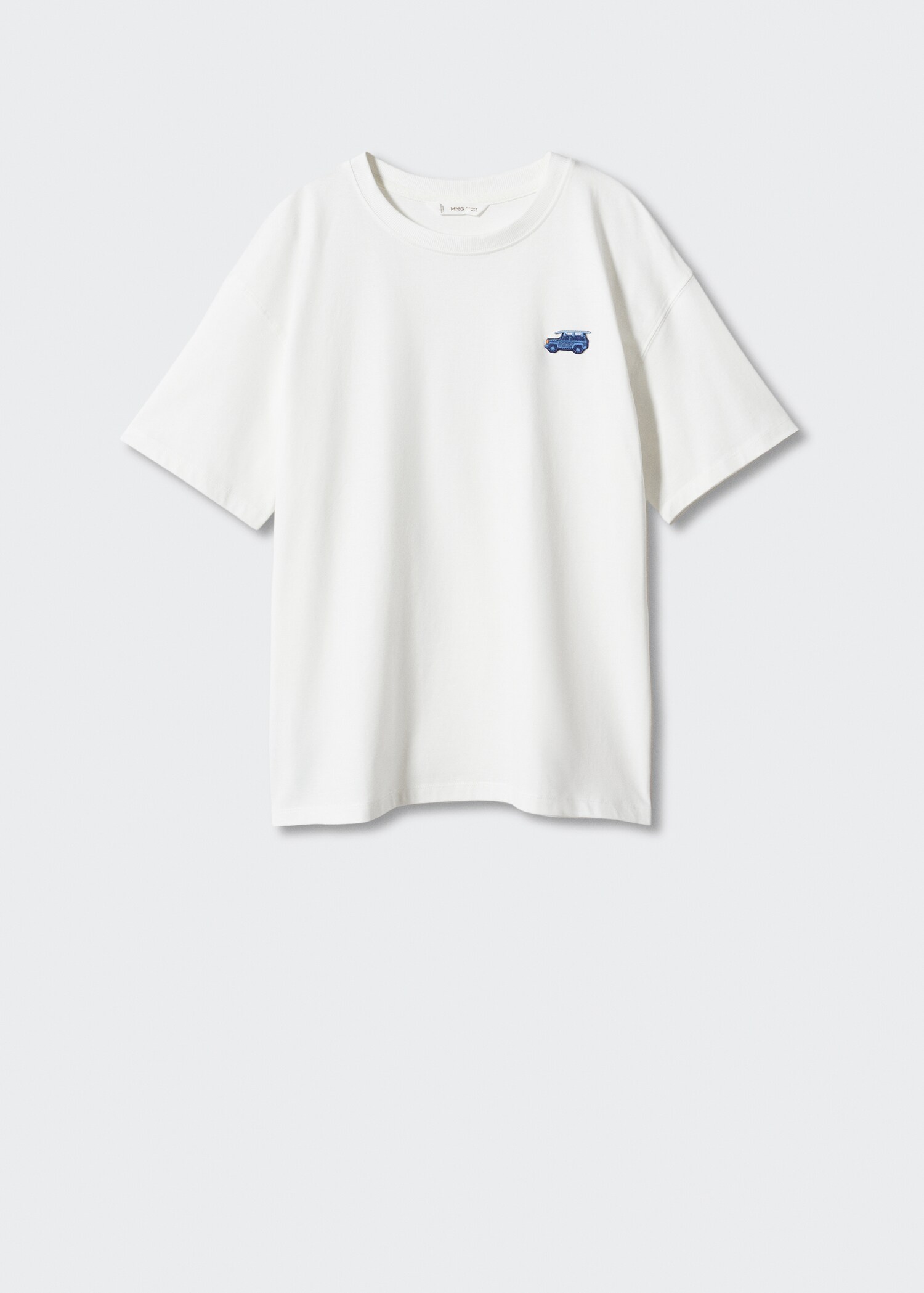 Tricou din bumbac cu desen - Articol fără model
